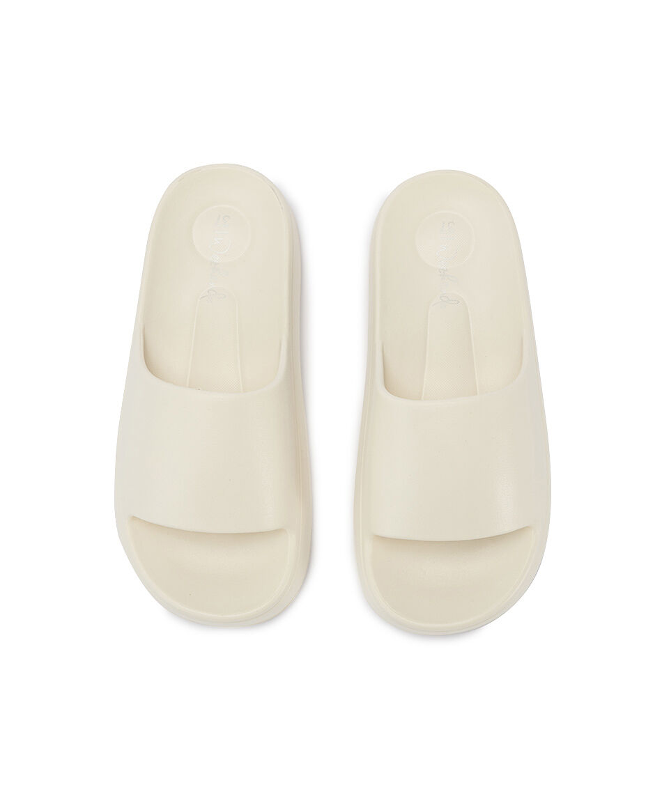 Sandalia mujer b&aacute;sica beige