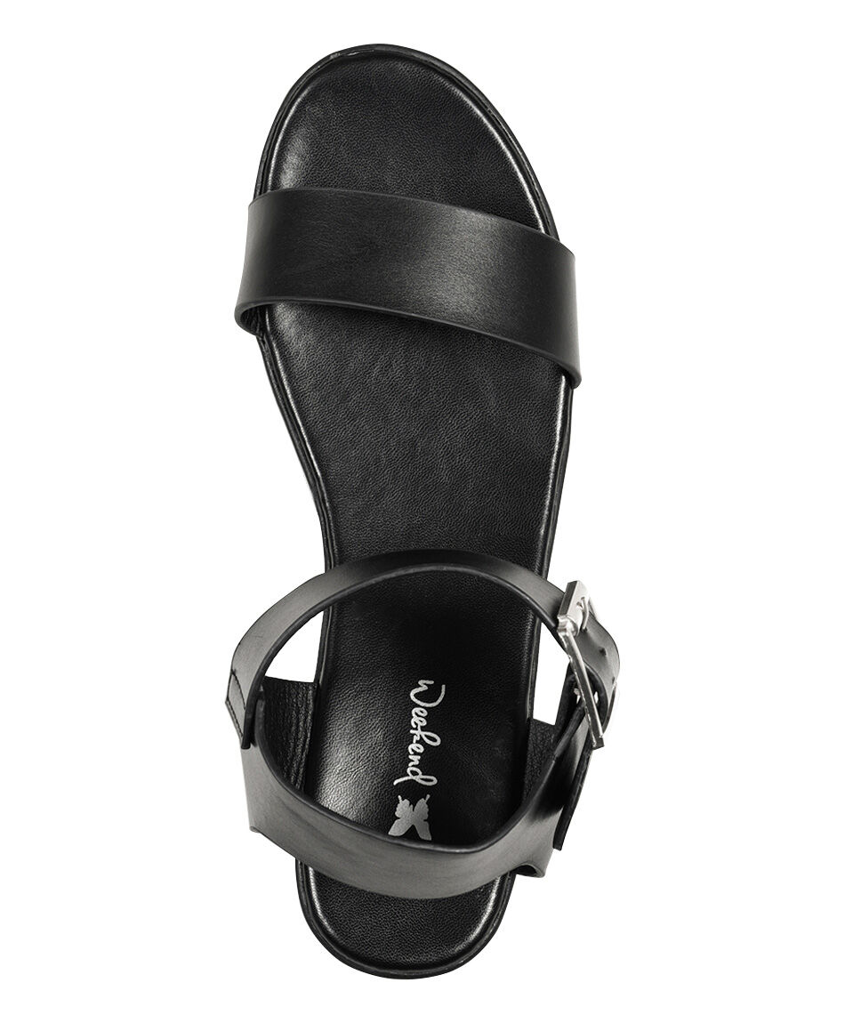 Sandalia plataforma black