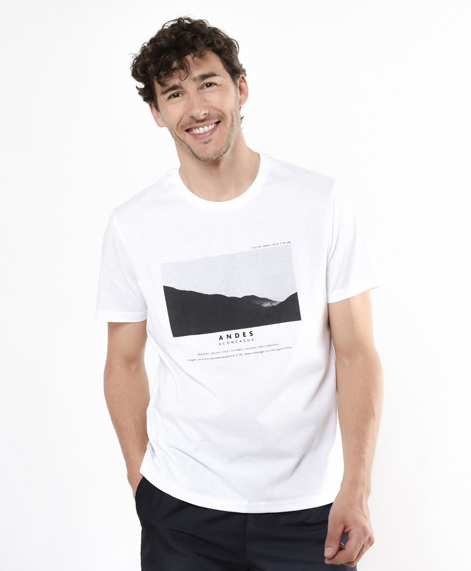 Polera deportiva hombre andes Polera deportiva hombre andes