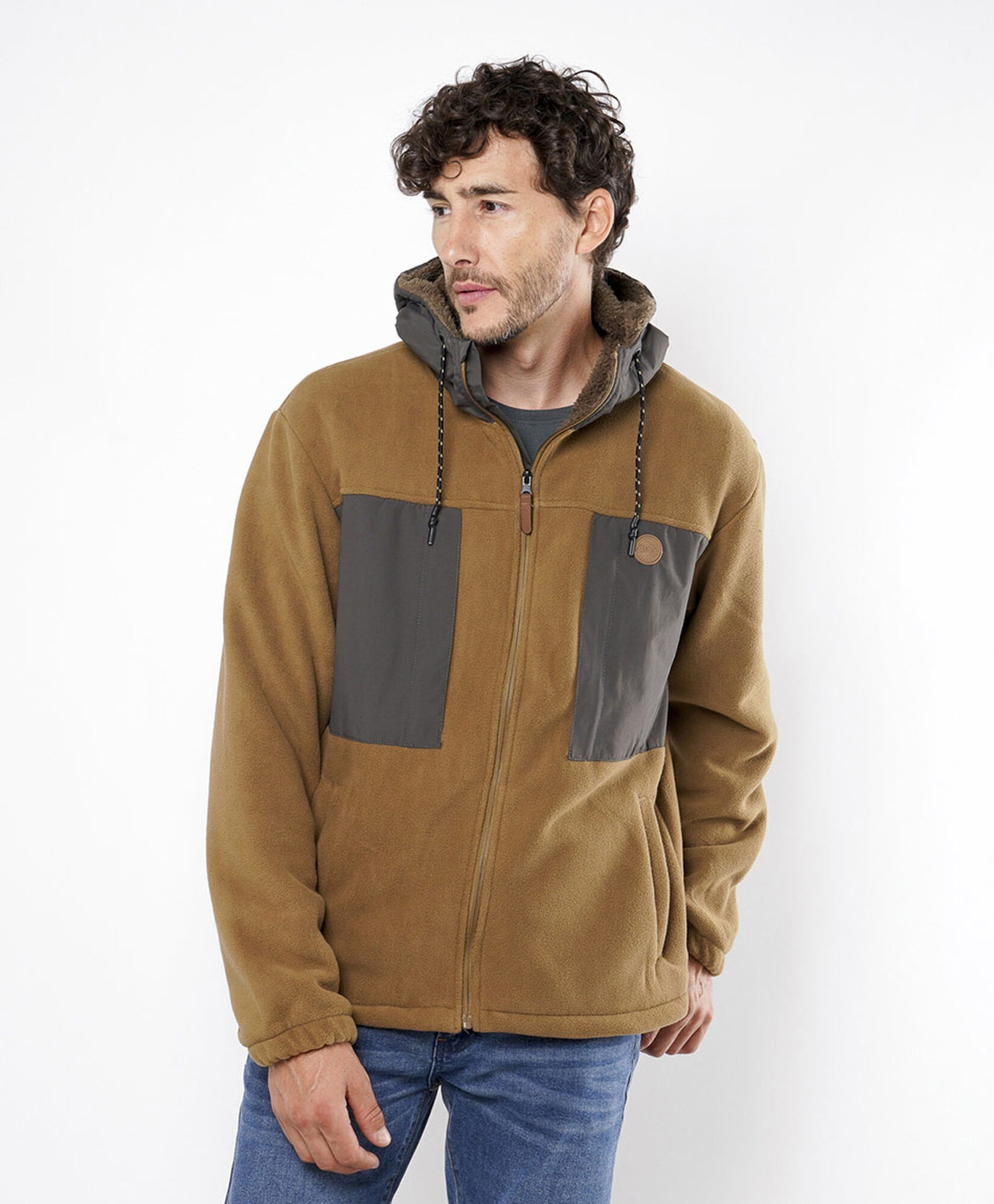 Chaqueta hombre polar forrada Chaqueta hombre polar forrada