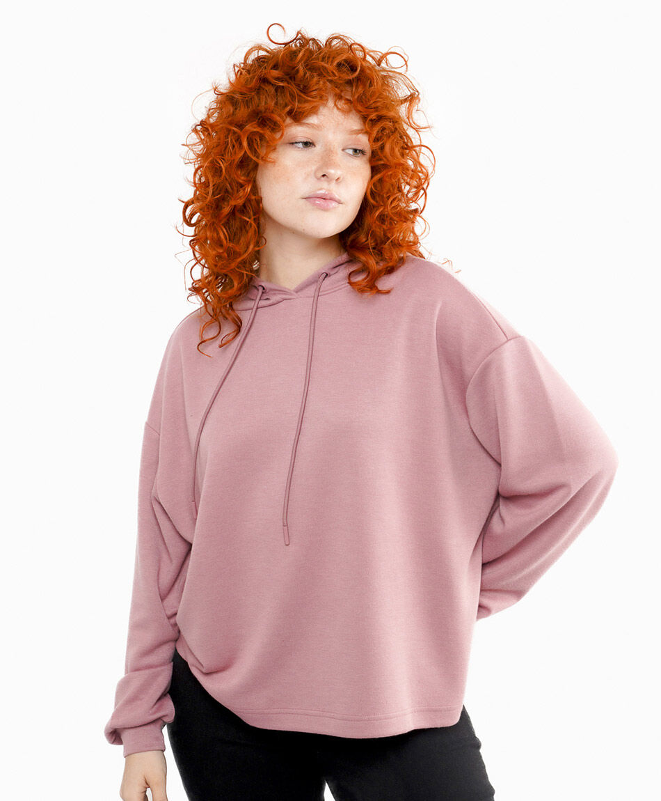 Poler&oacute;n mujer liso pink