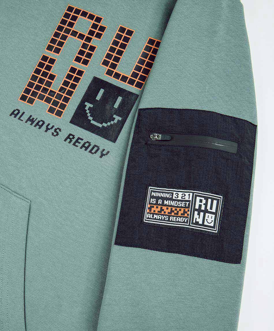 Poler&oacute;n ni&ntilde;o canguro green