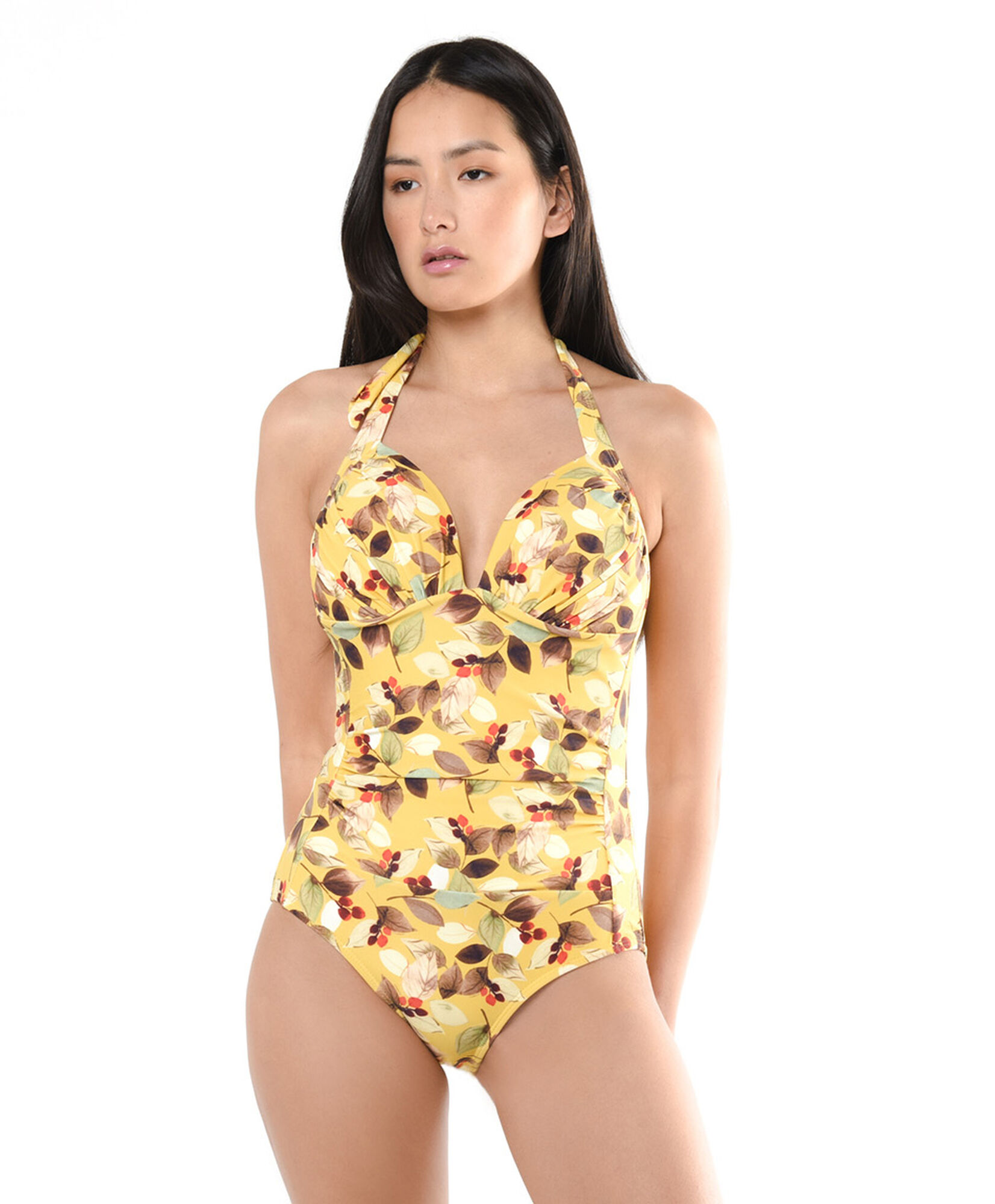 Traje de baño mujer hojitas Traje de baño mujer hojitas