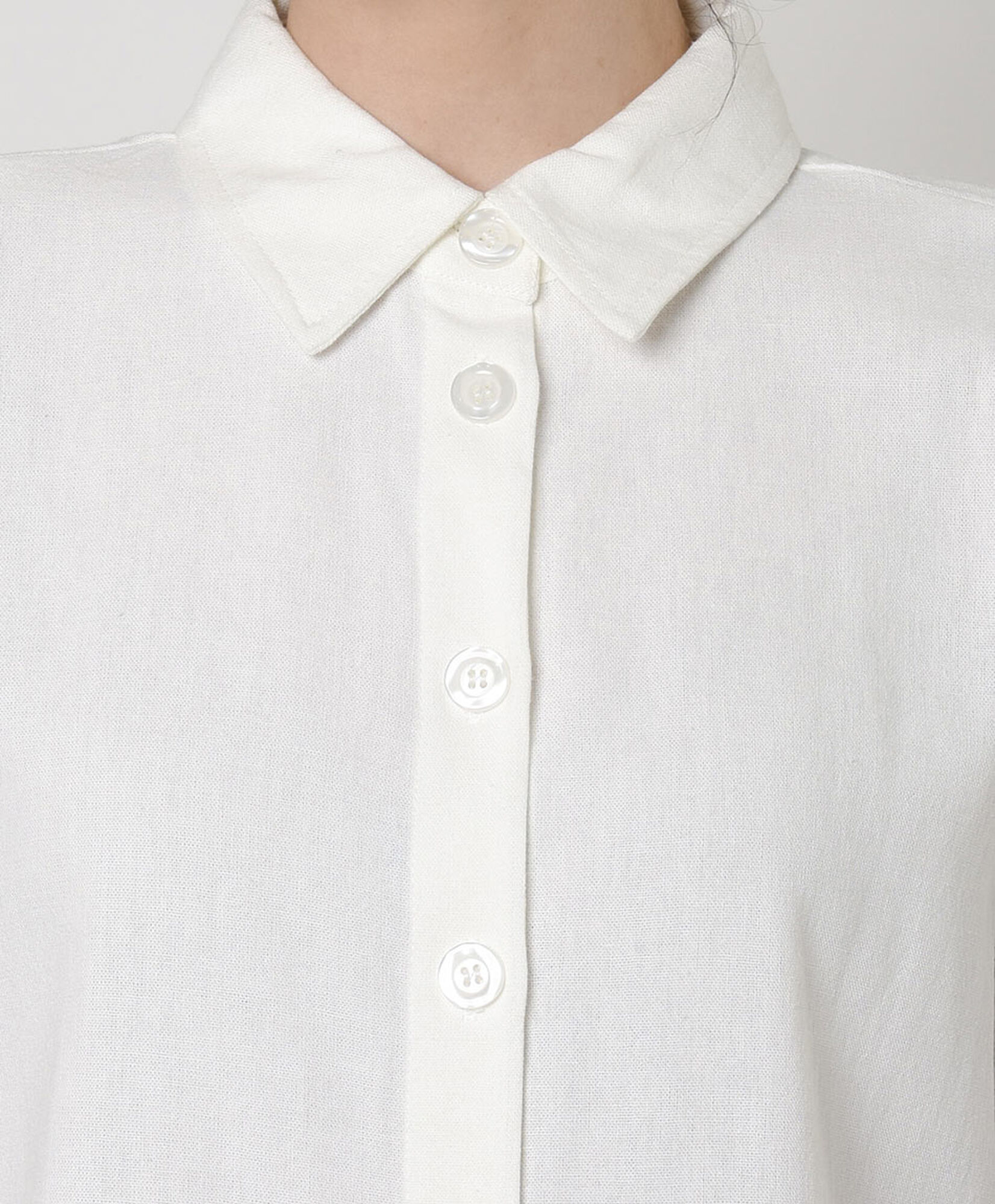 Blusa mujer lino lisa Blusa mujer lino lisa