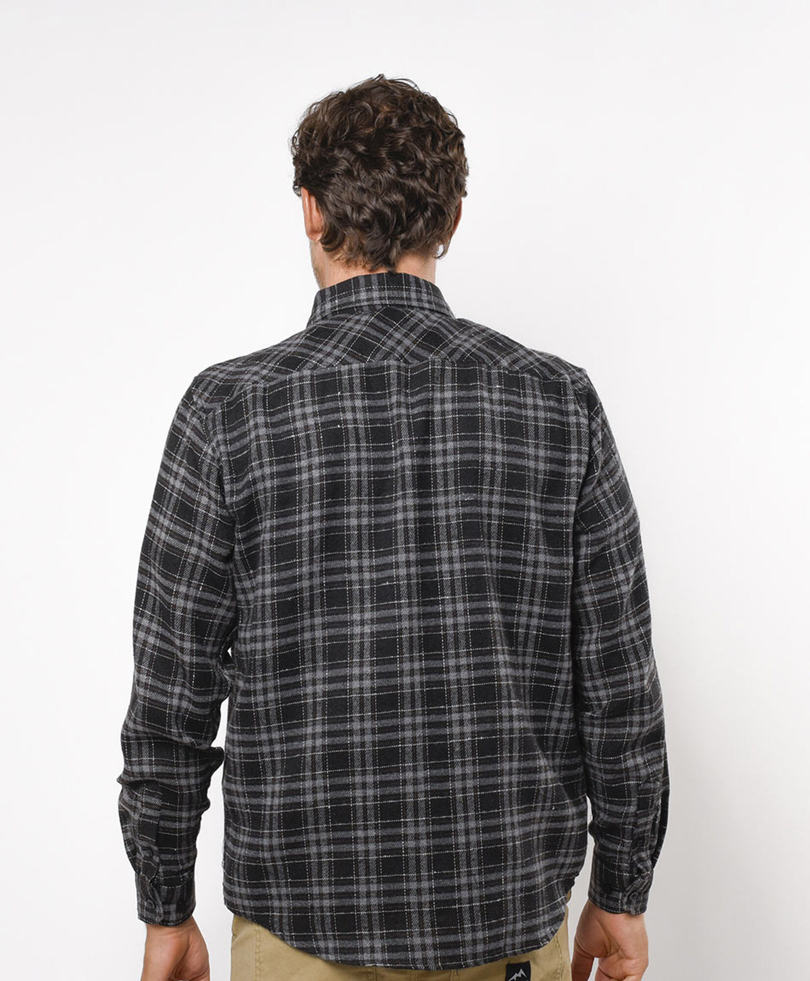 Camisa hombre leñadora gris Camisa hombre leñadora gris