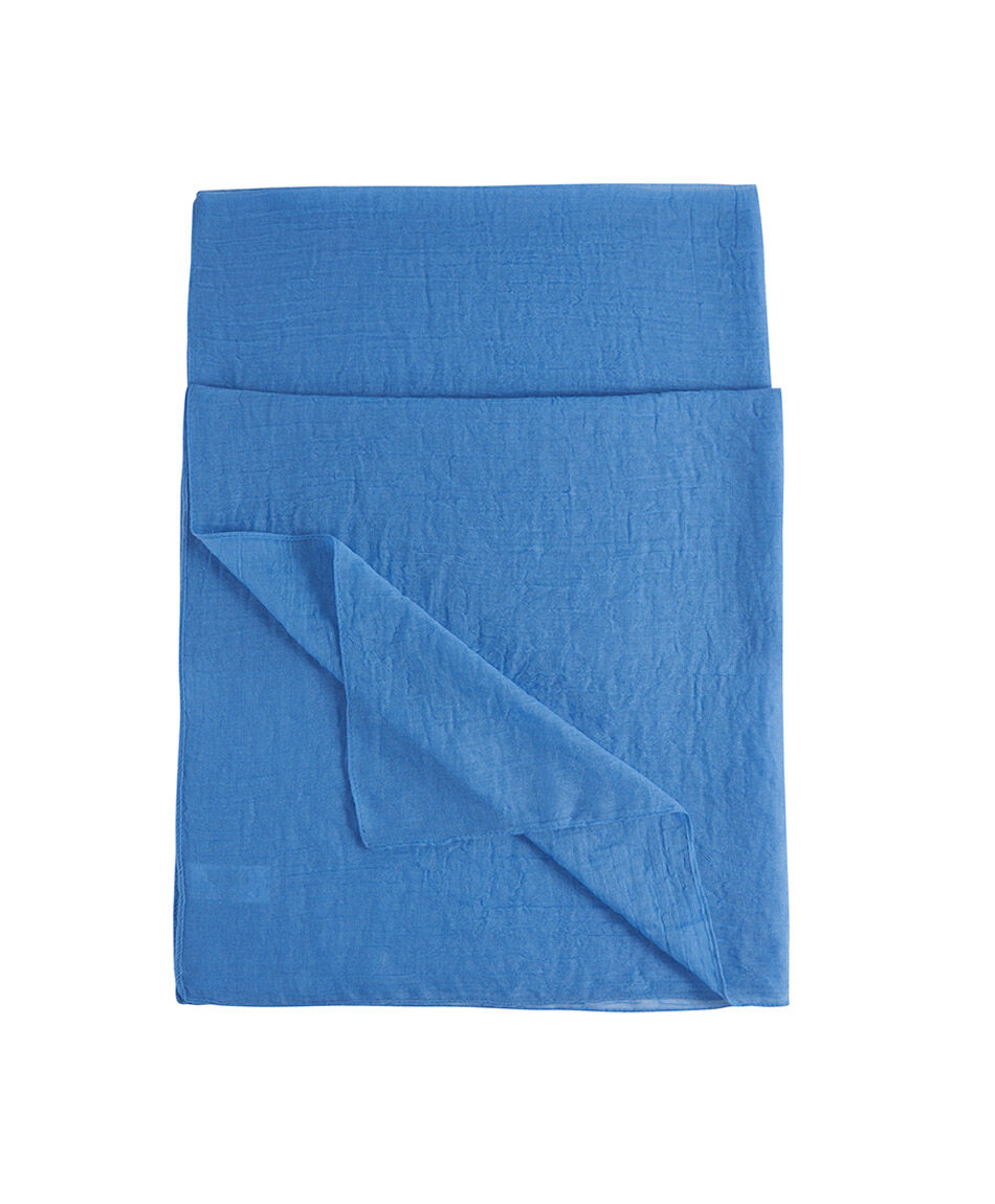 Pa&ntilde;uelo mujer azul