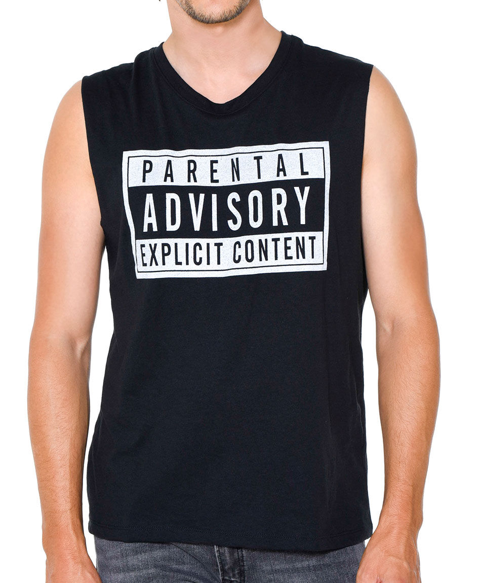 Polera sin mangas urbana