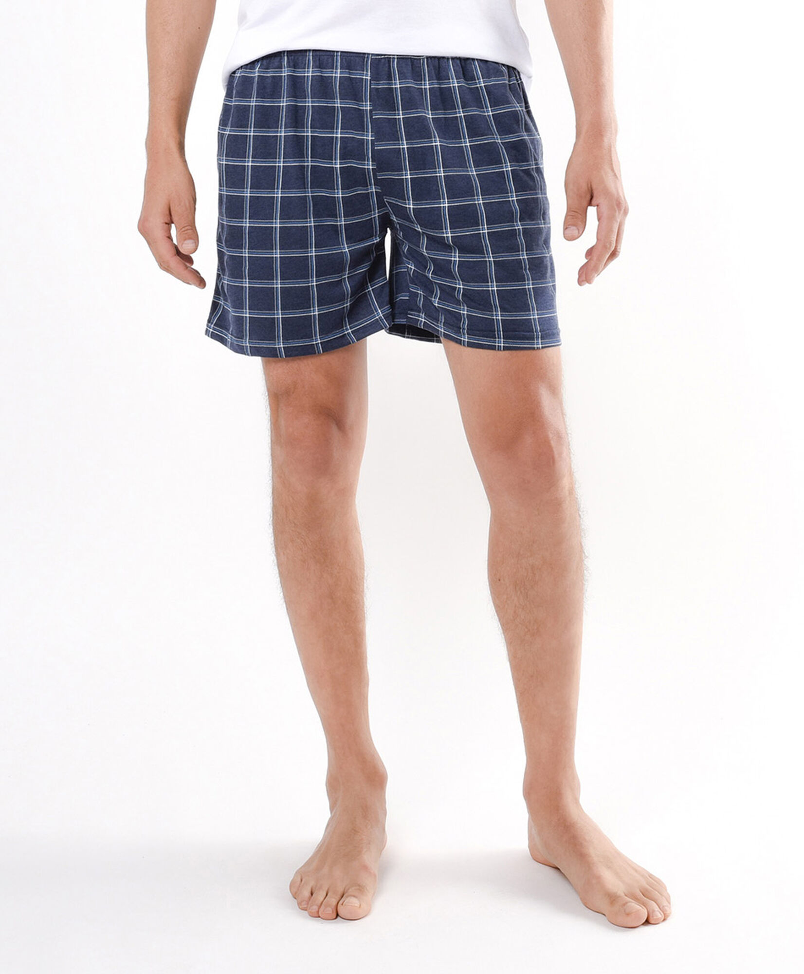 Pijama hombre escocés azul Pijama hombre escocés azul