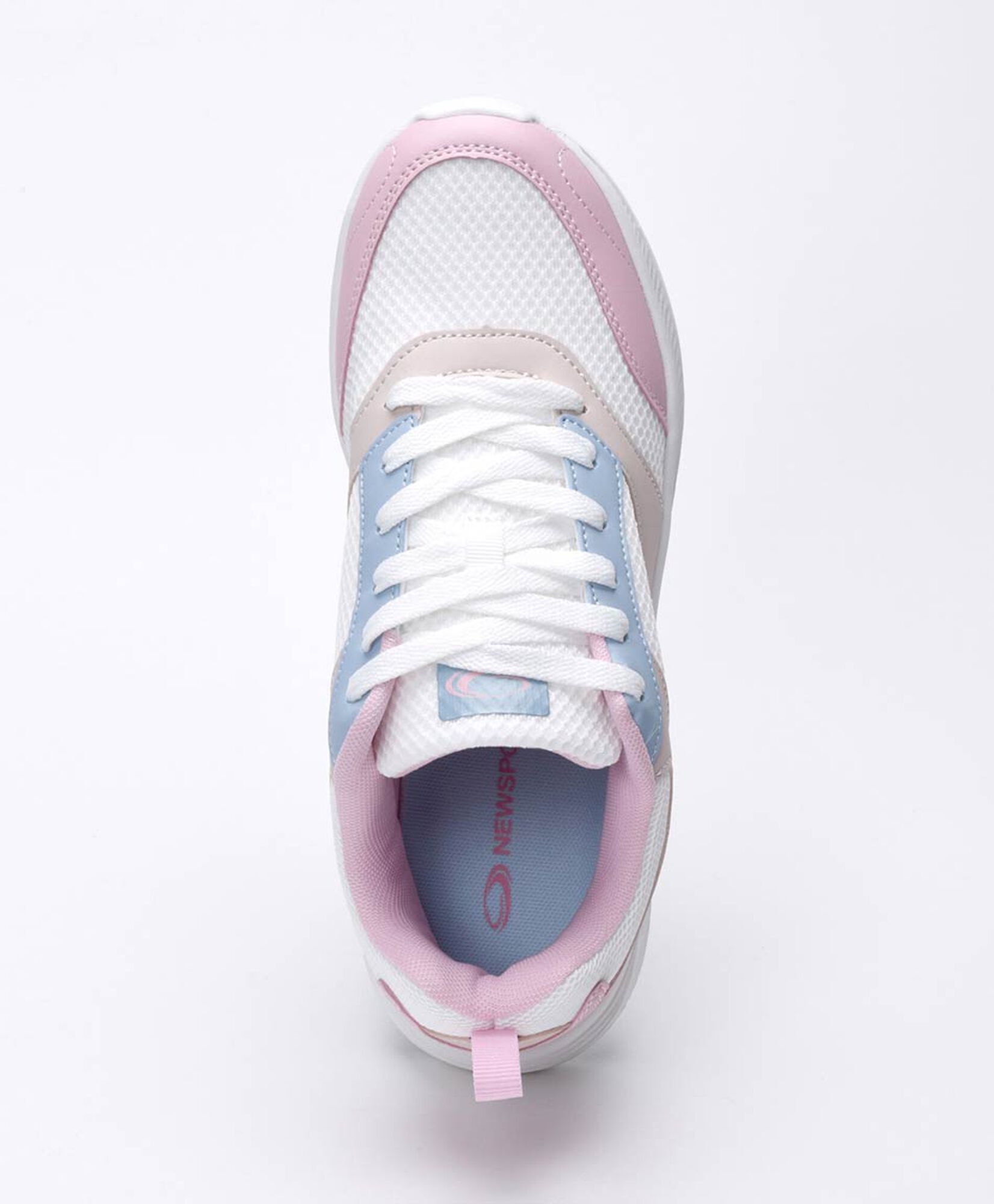 Zapatilla mujer malla tricolor plataforma Zapatilla mujer malla tricolor plataforma