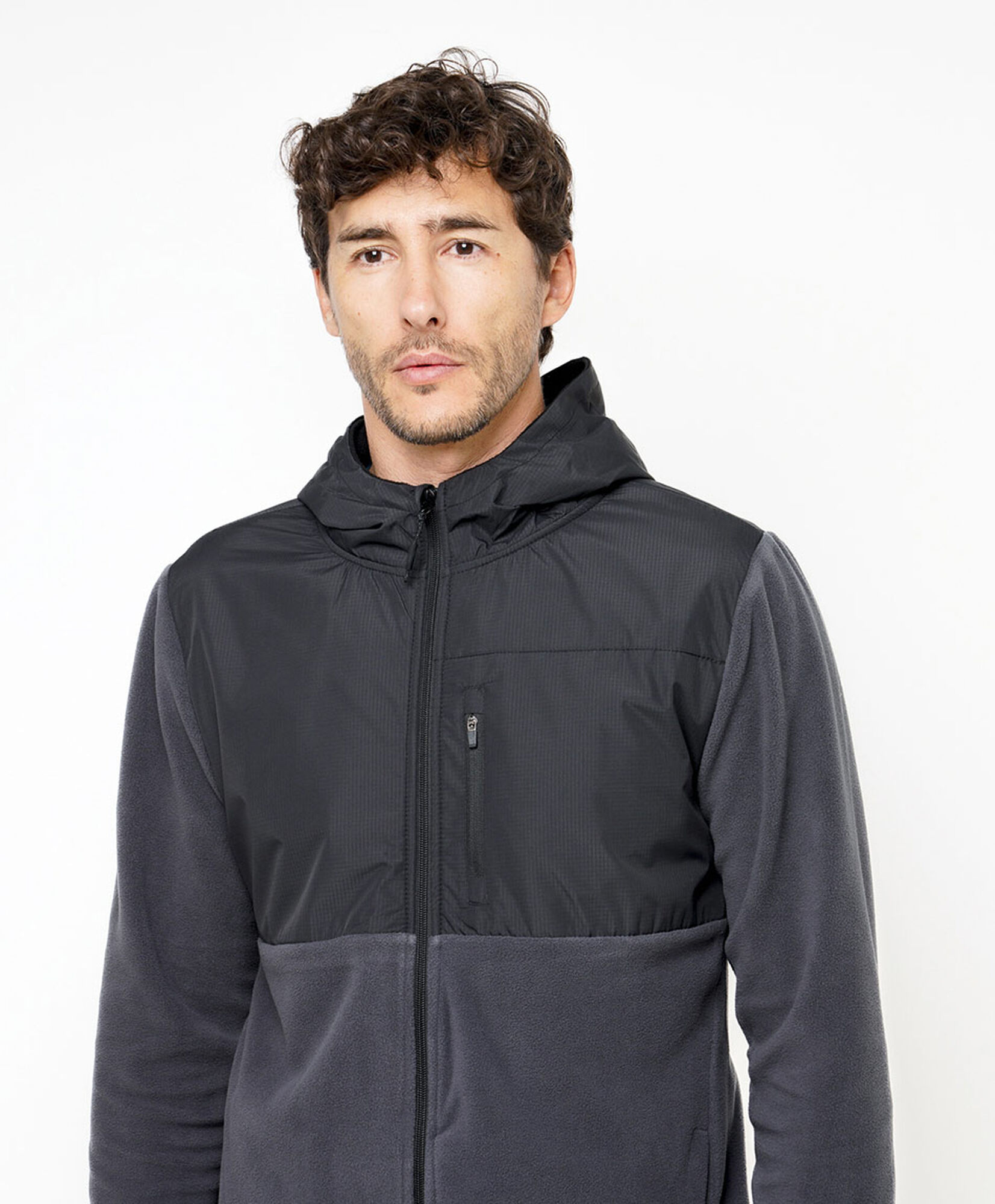 Polar deportivo hombre mix bicolor Polar deportivo hombre mix bicolor