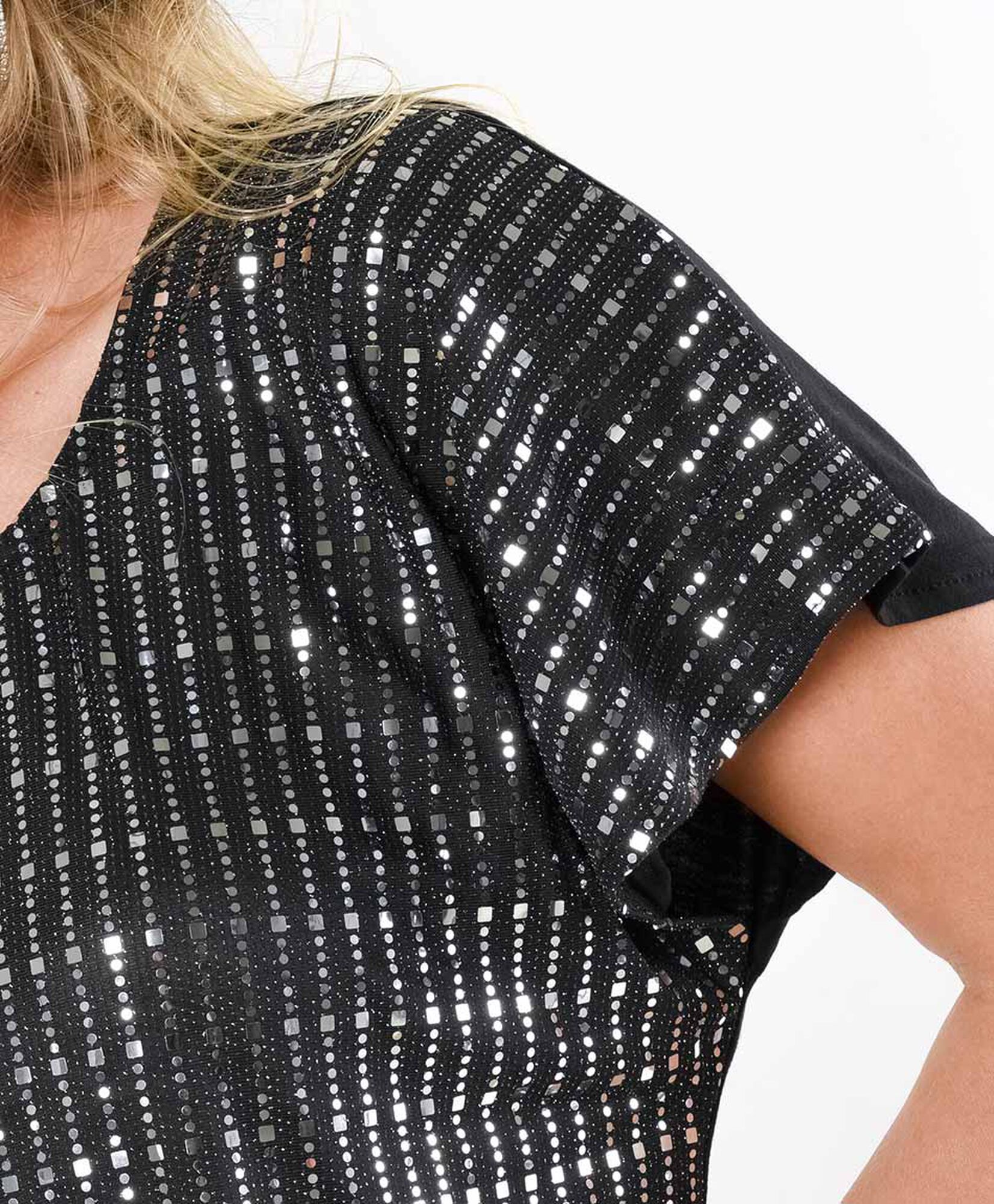 Polera mujer full brillos Polera mujer full brillos