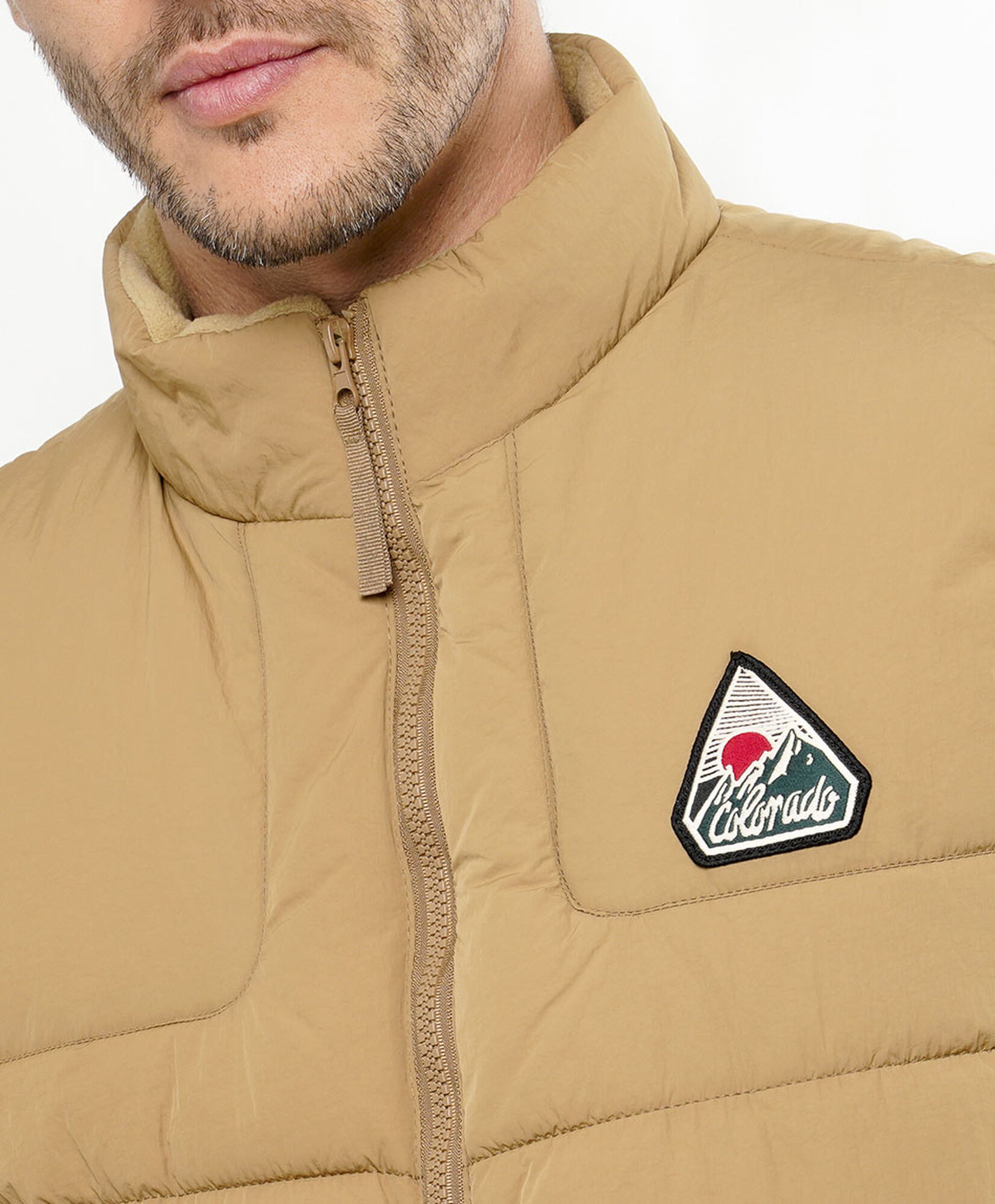 Parka hombre sin mangas logo Parka hombre sin mangas logo