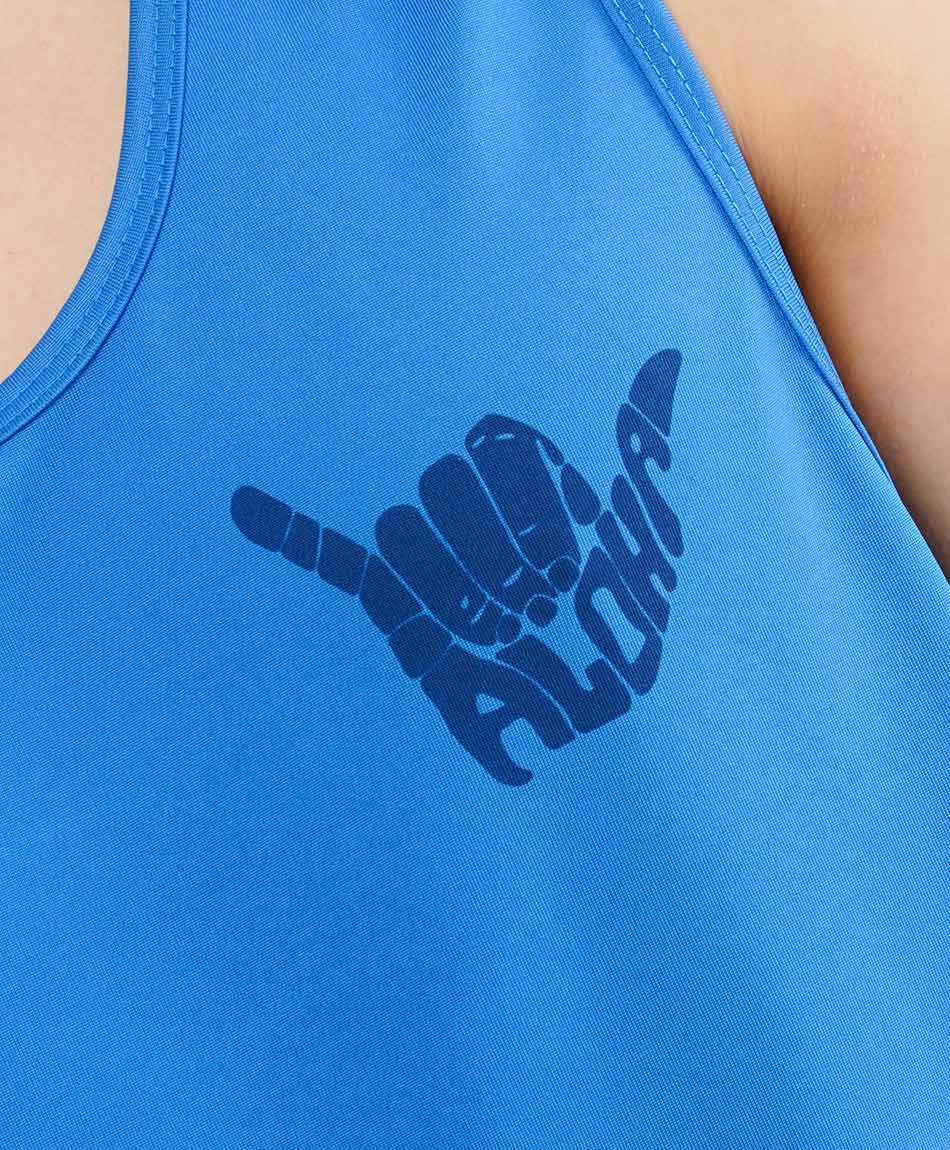 Polera hombre surf aloha blue&nbsp;