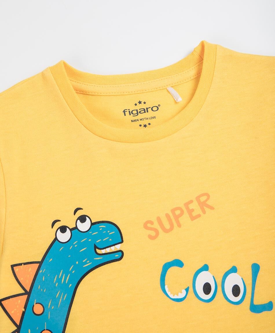 Polera beb&eacute; dinosaurio cool