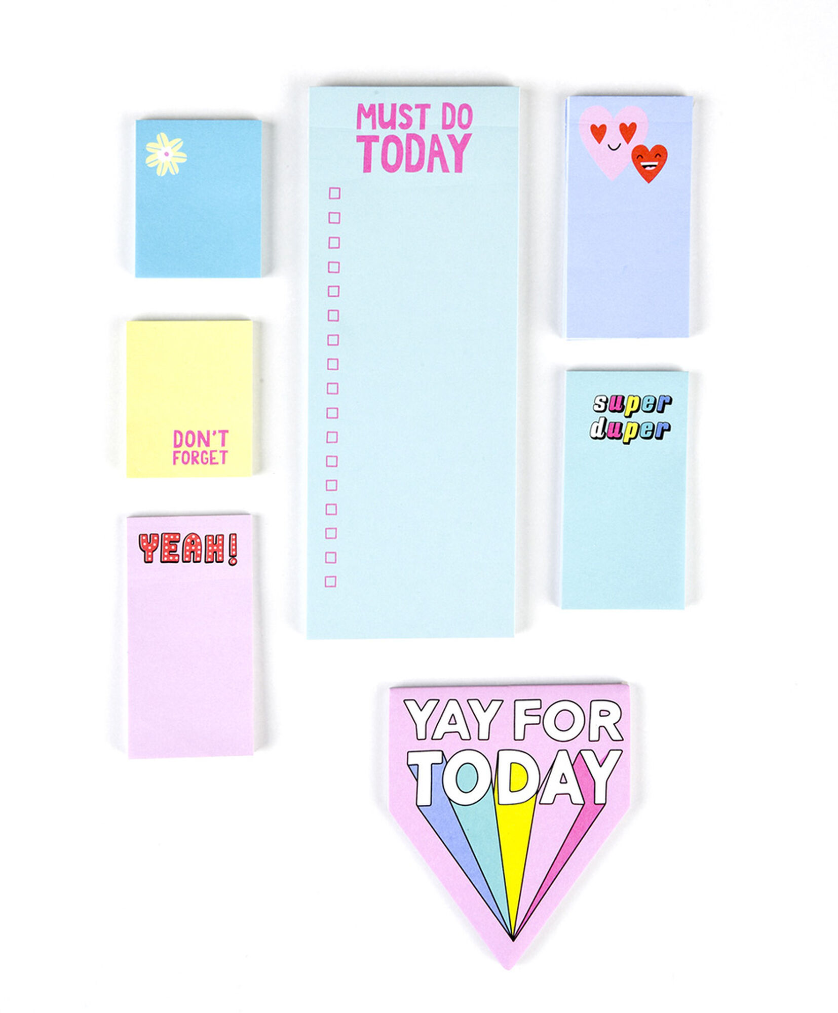 Set notas adhesivas dibujos Set notas adhesivas dibujos