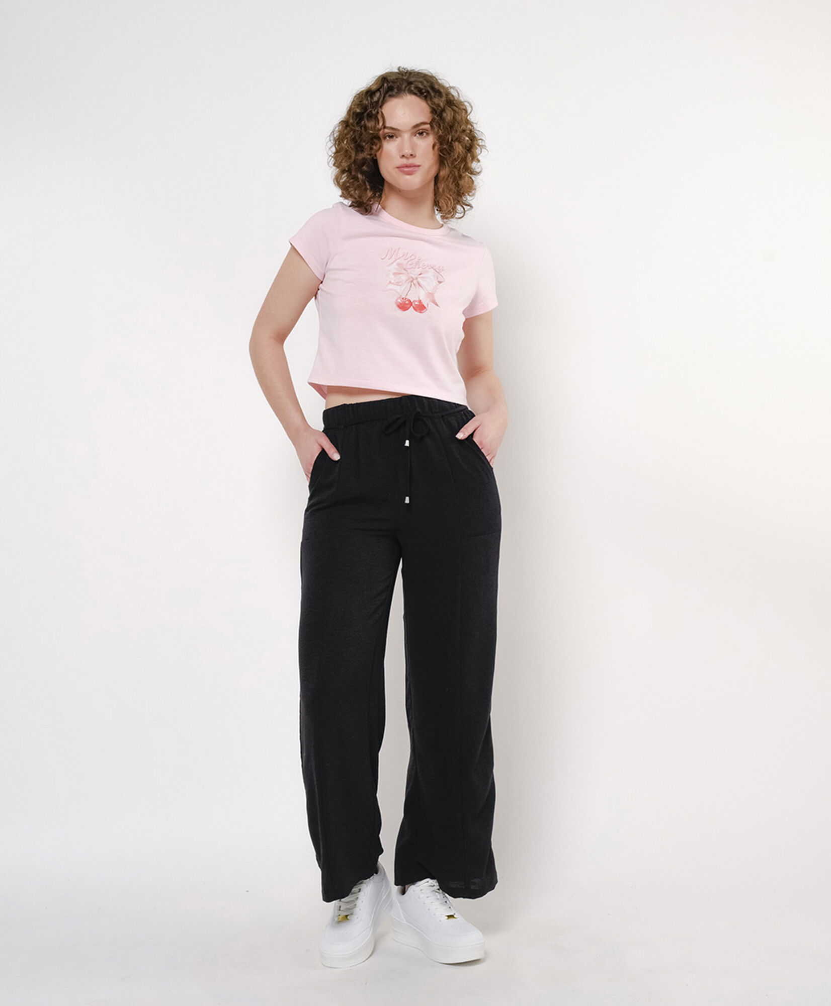 Pantalón mujer tela lazo Pantalón mujer tela lazo