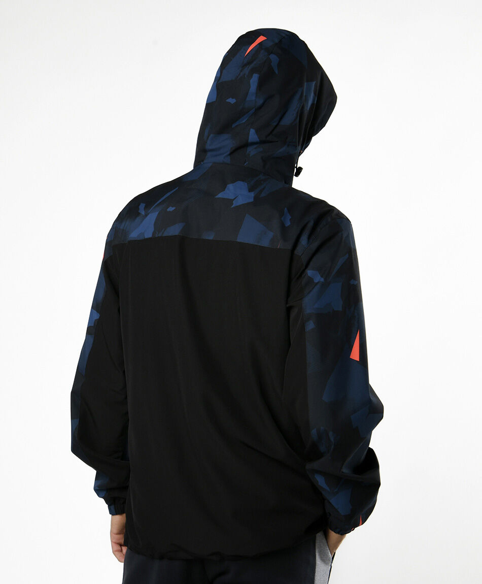 Cortaviento deportivo hombre camuflaje