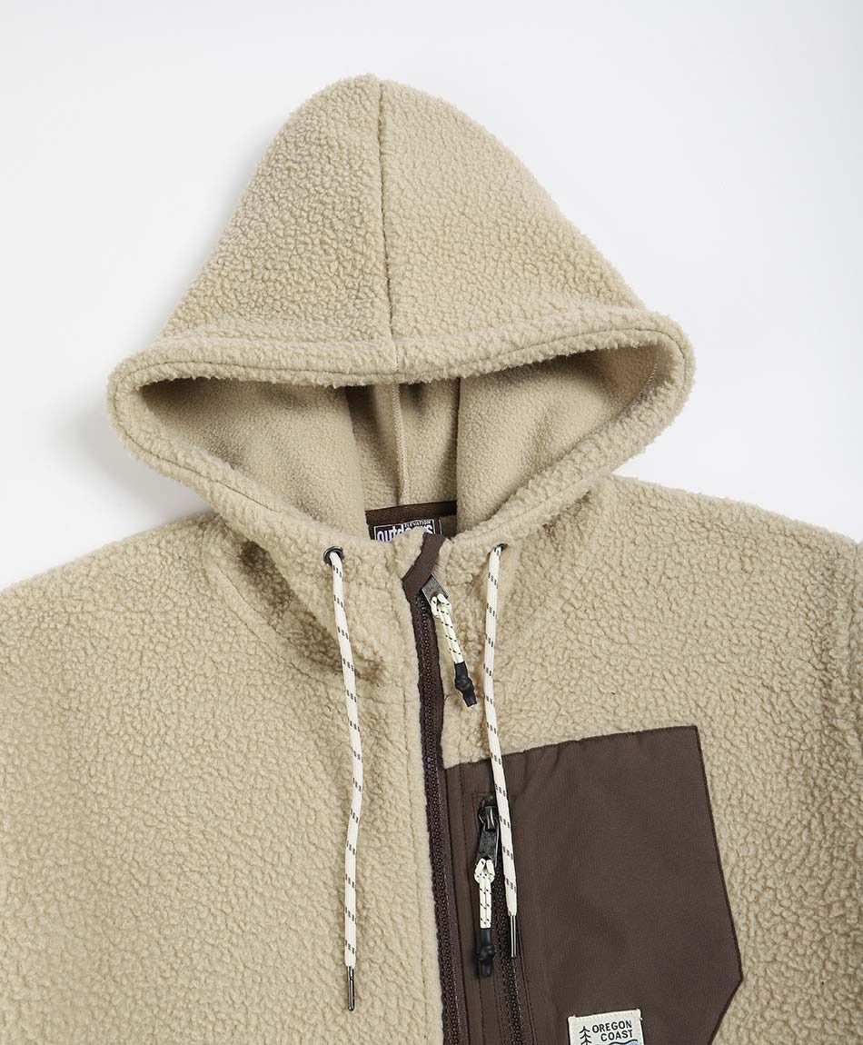 Chaqueta hombre capucha bolsillo