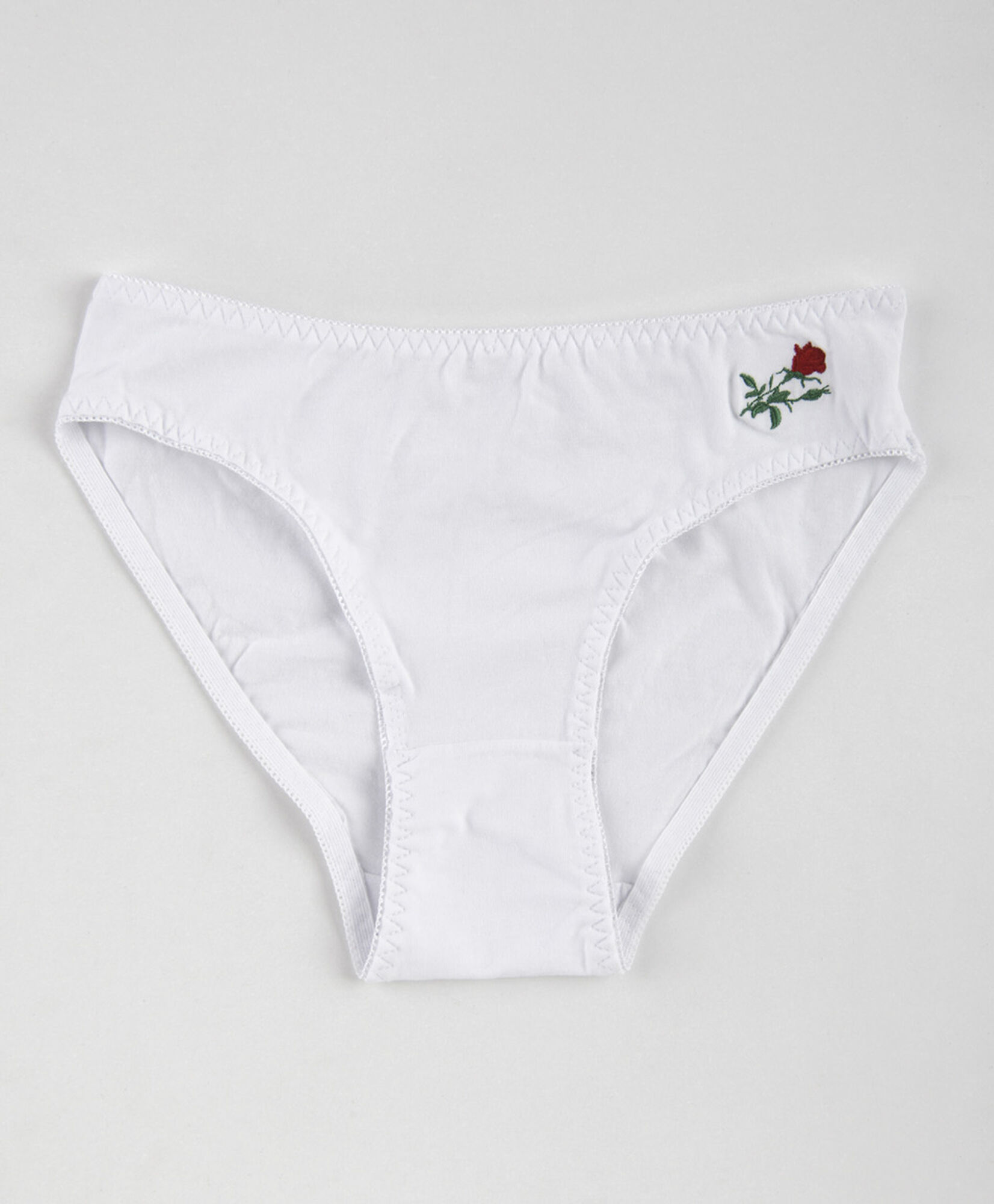 Bikini mujer liso flor bordada Bikini mujer liso flor bordada