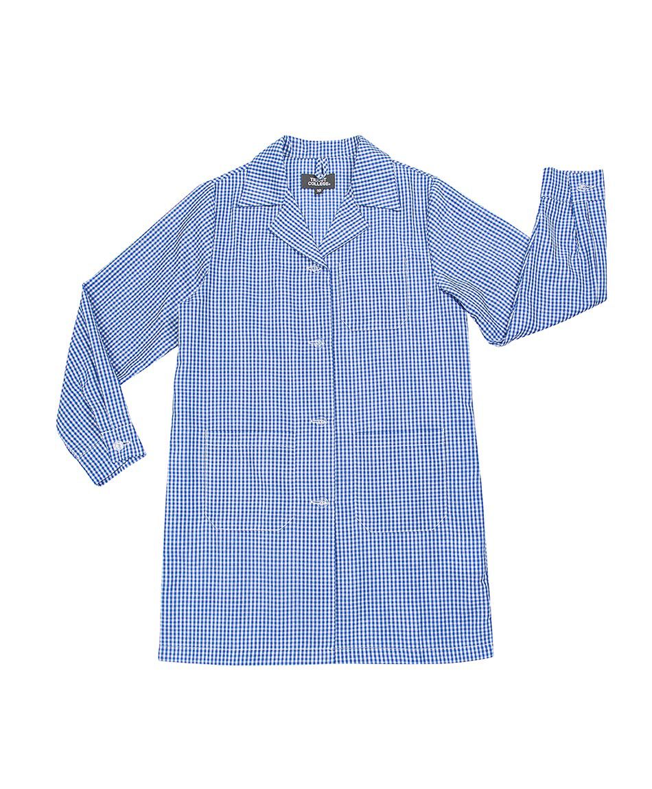 Delantal escolar dise&ntilde;o cuadros