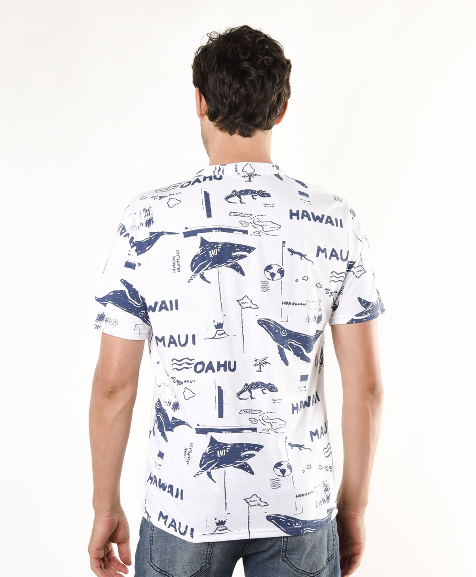 Polera hombre hawaii Polera hombre hawaii