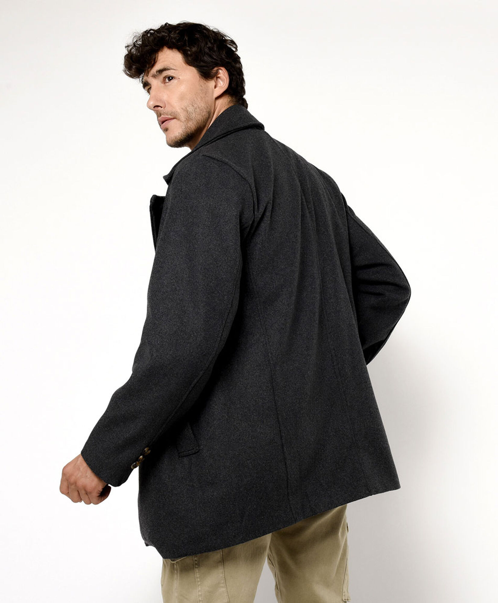 Chaqueta hombre cruzada botones Chaqueta hombre cruzada botones