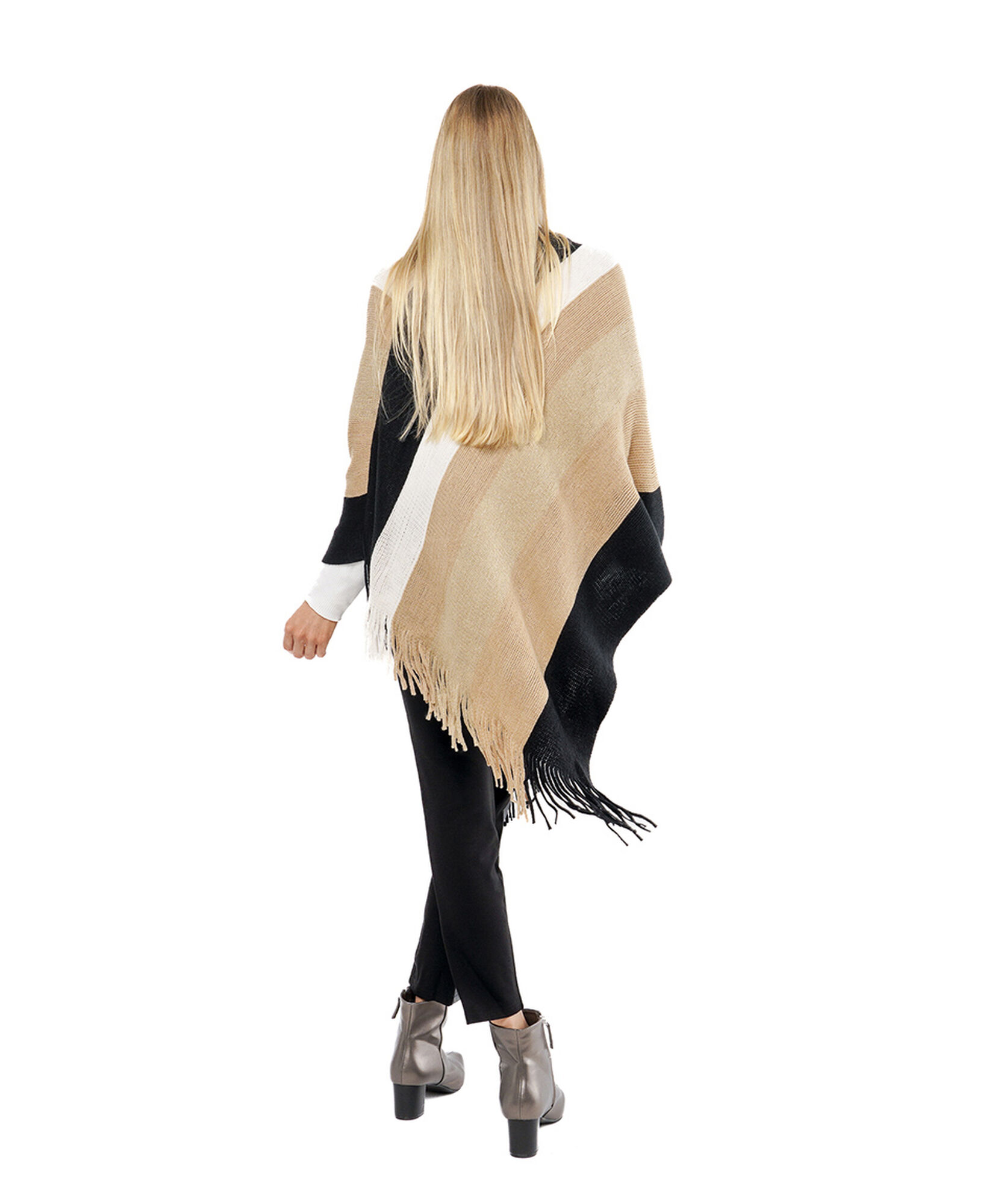 Poncho mujer rayas Poncho mujer rayas