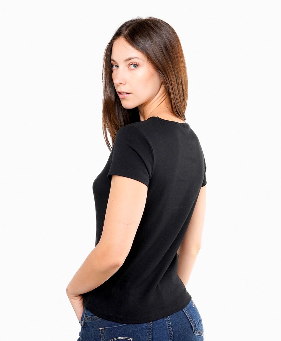 Polera mujer black star