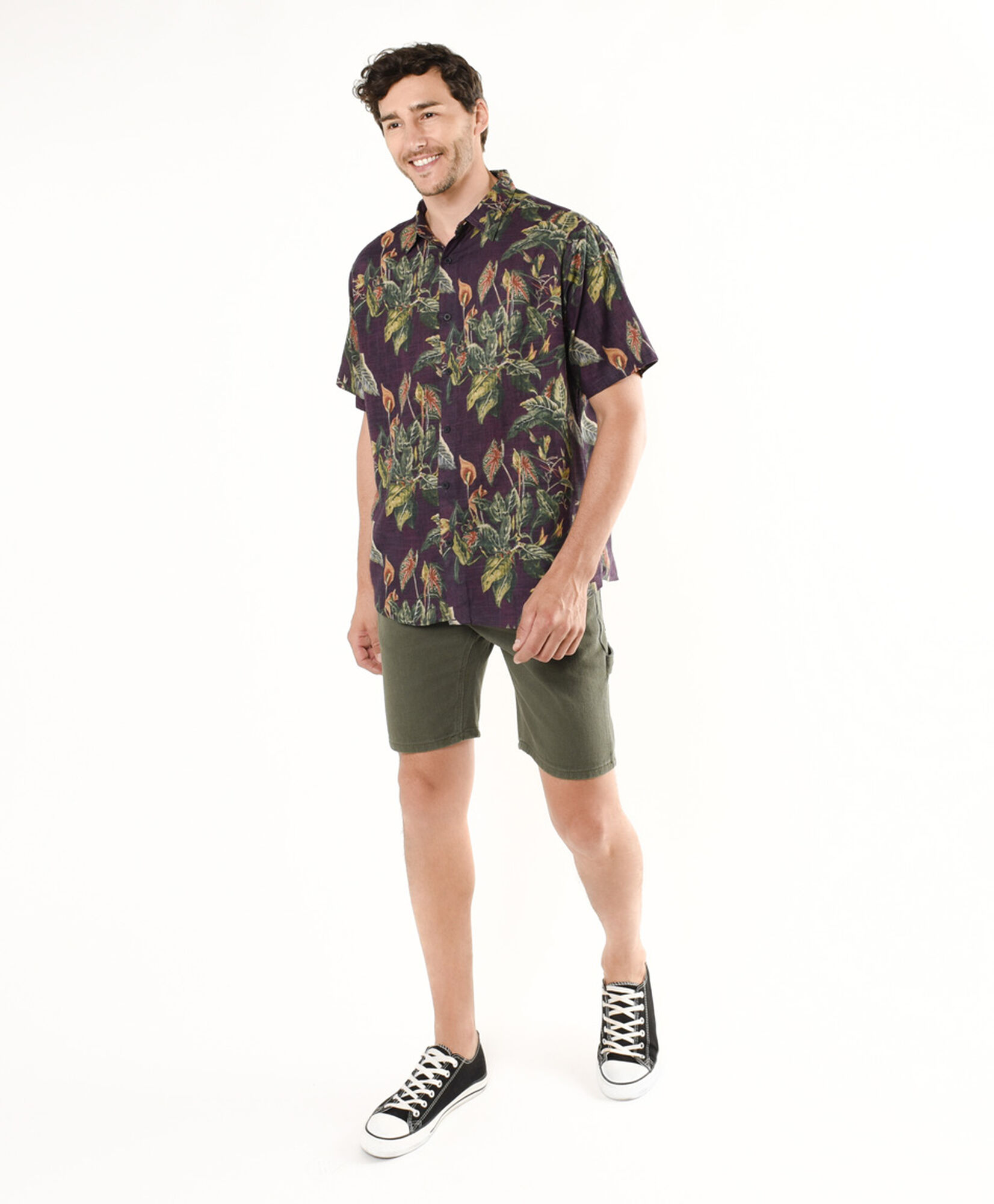 Camisa hombre plantas Camisa hombre plantas