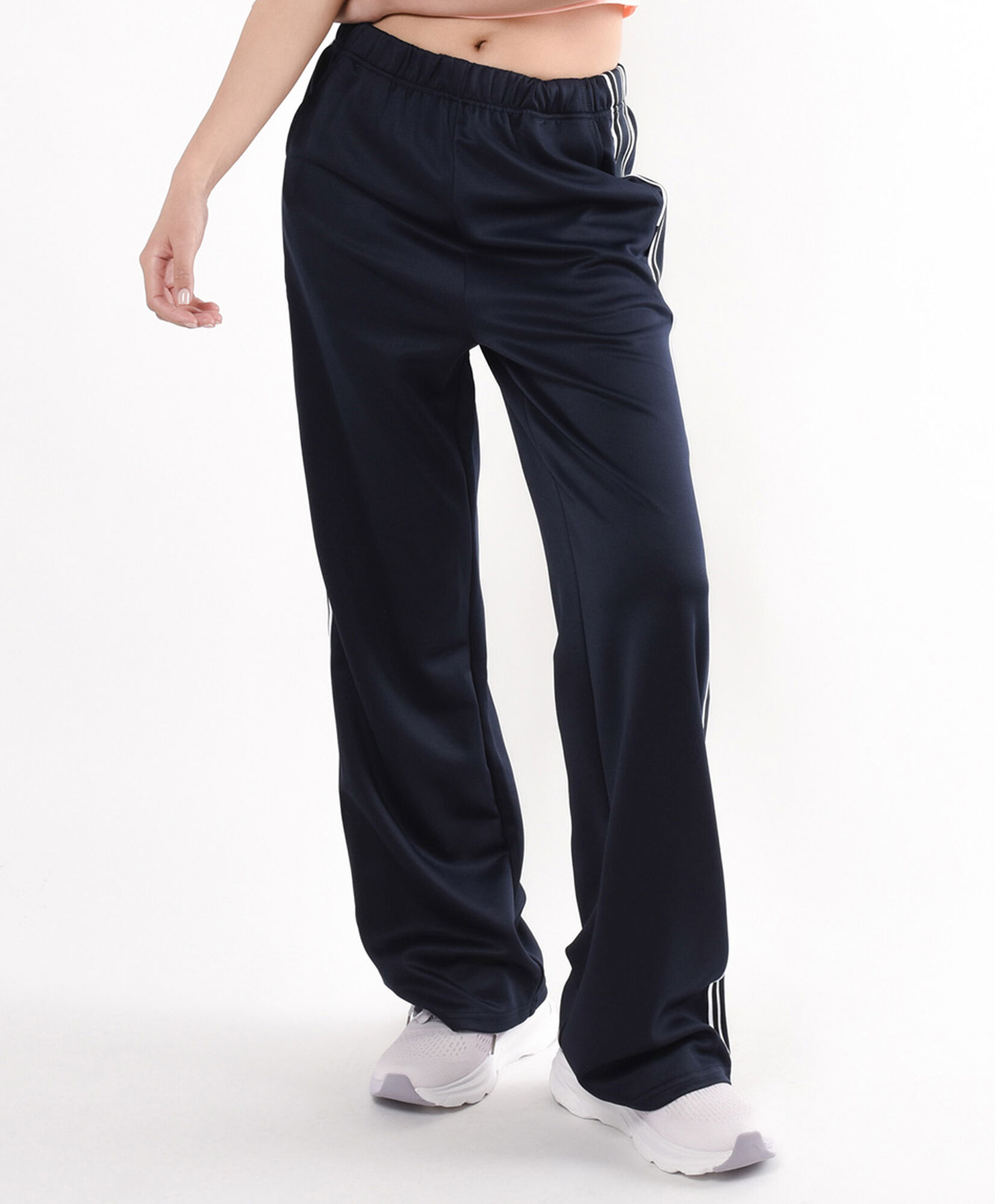 Pantalón deportivo mujer líneas azul Pantalón deportivo mujer líneas azul