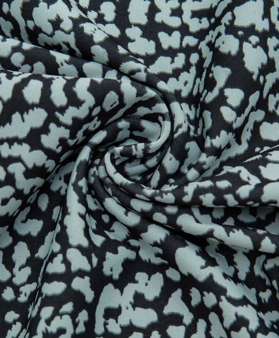 Calza deportiva mujer animal print green