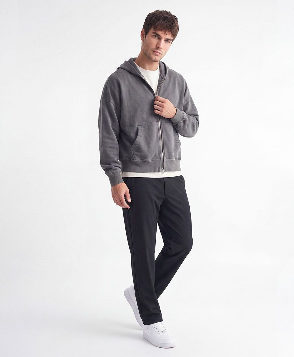 Pantal&oacute;n hombre ultra stretch negro
