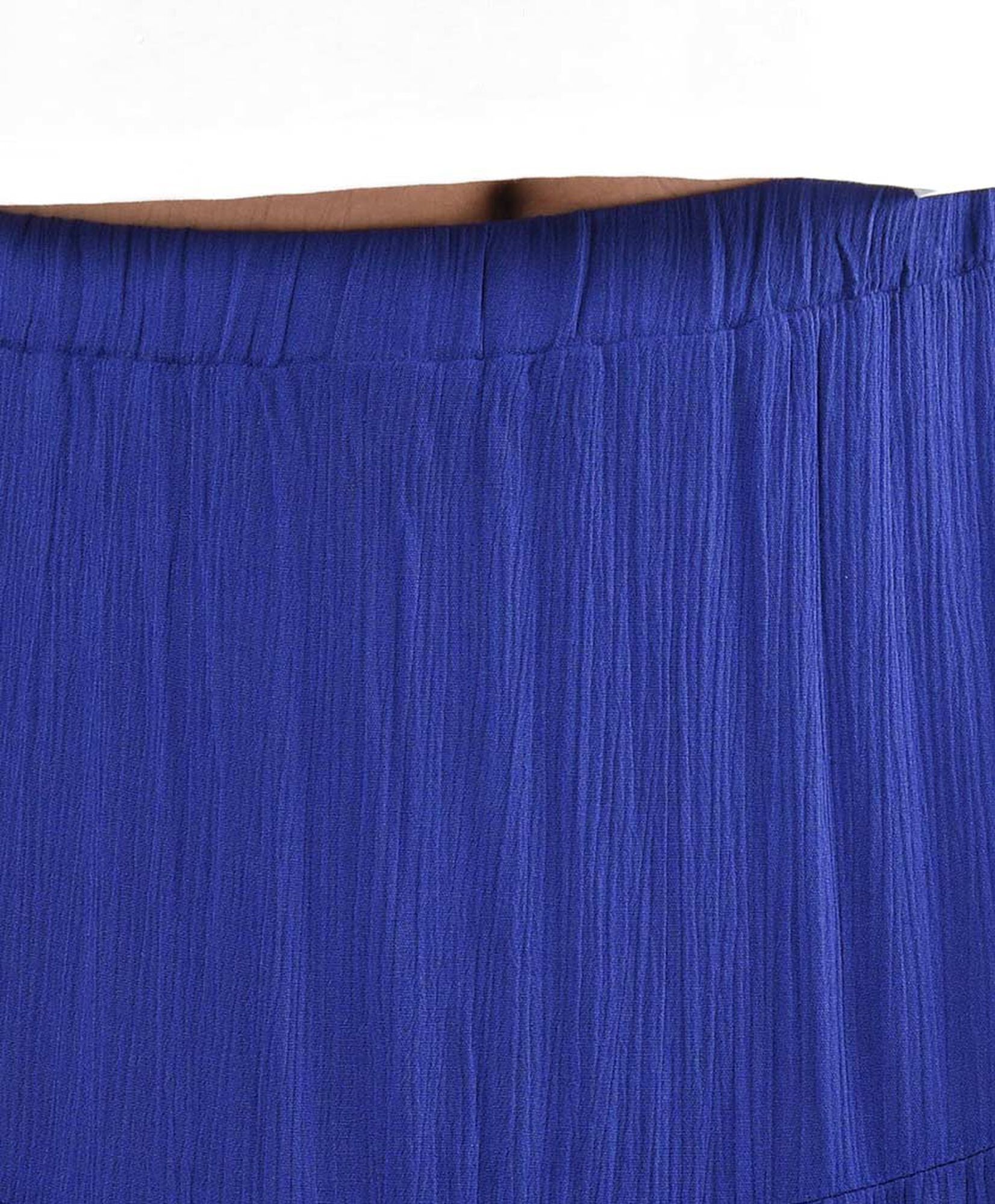 Falda mujer azul pisos Falda mujer azul pisos