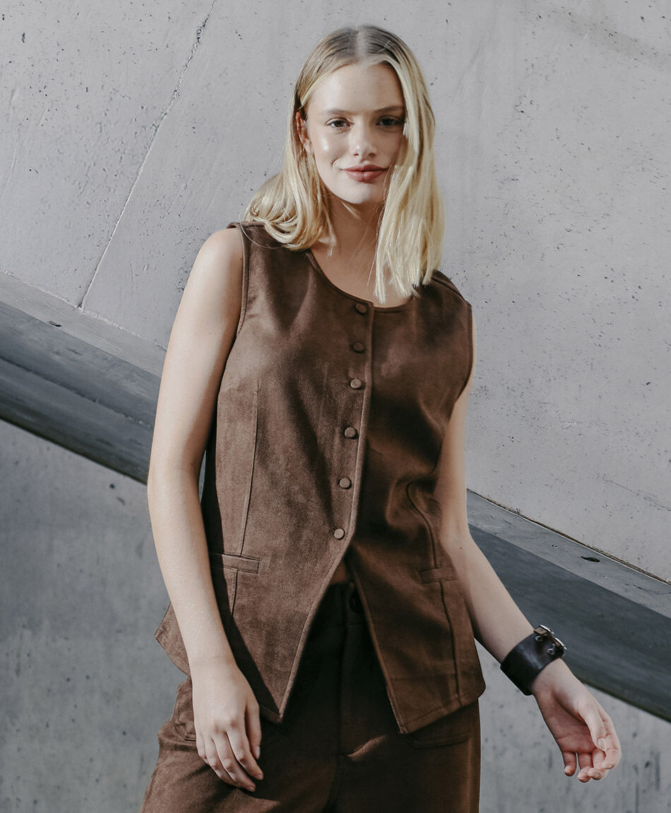 Vest mujer estilo vintage