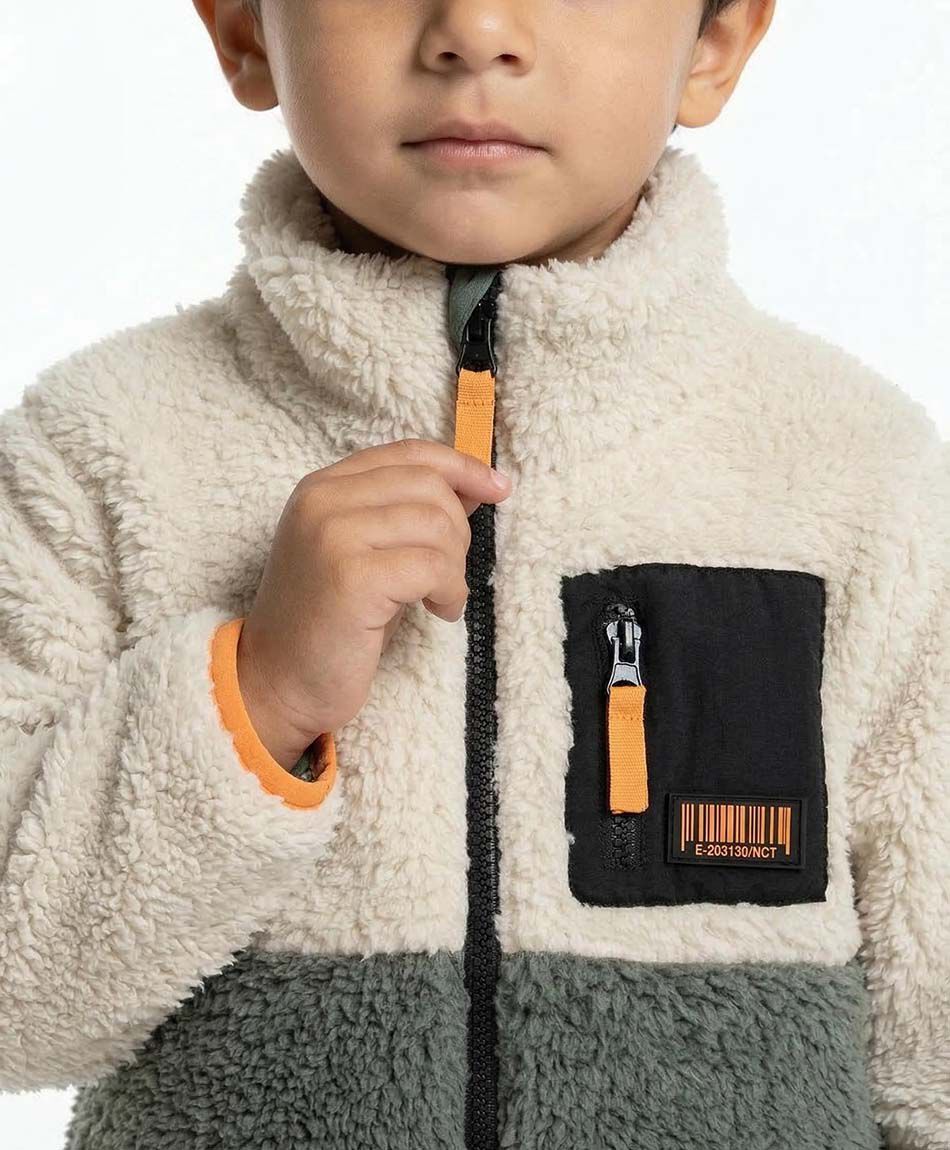 Poler&oacute;n beb&eacute; chiporro bicolor