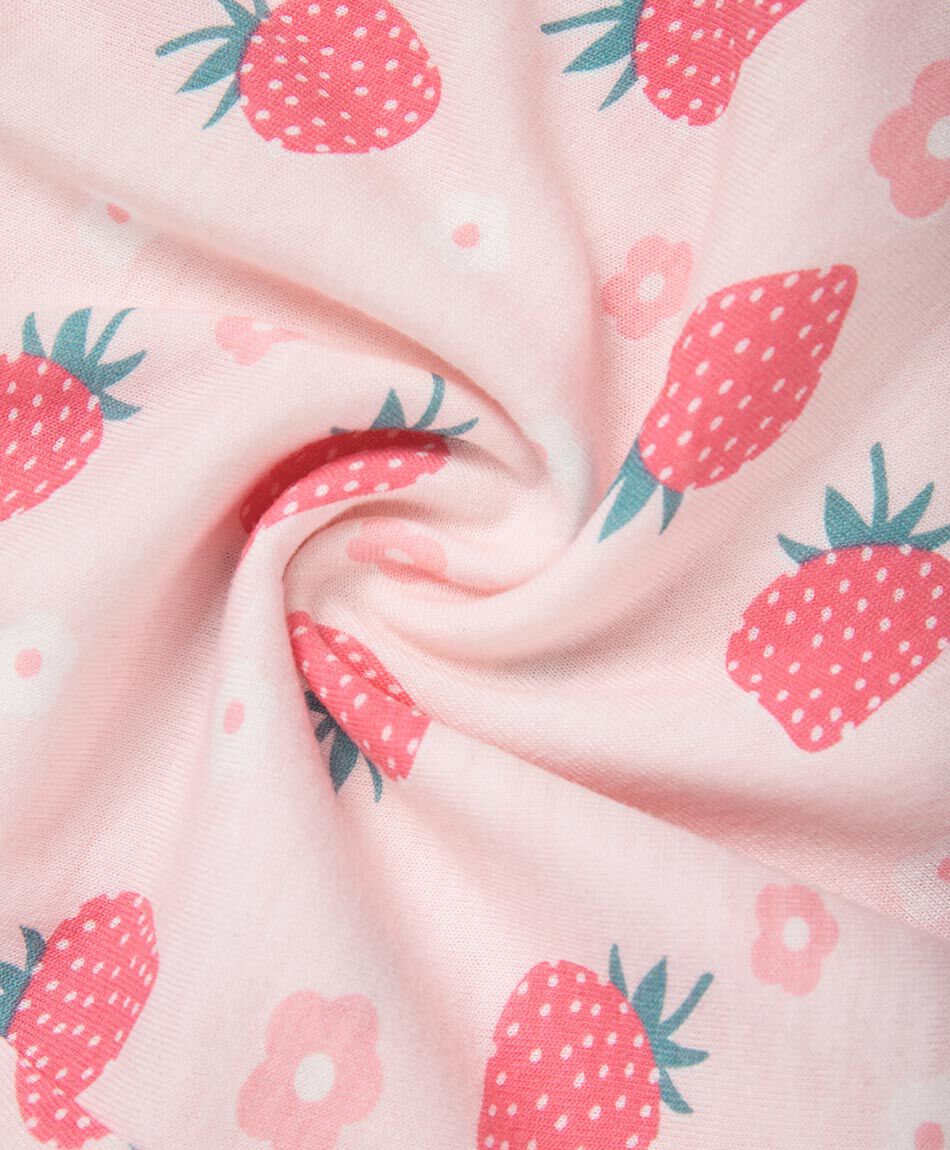 Pijama ni&ntilde;a frutillas