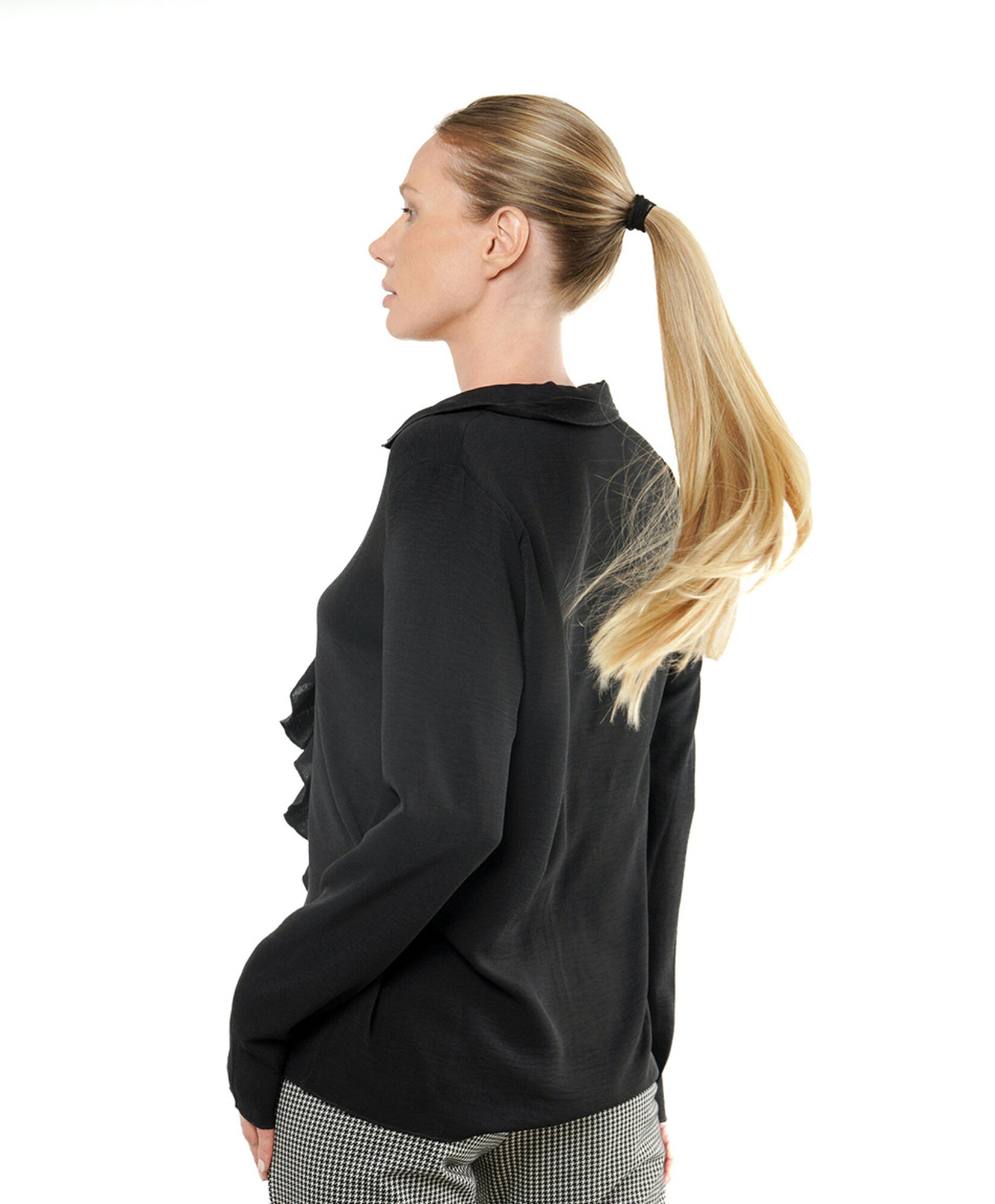 Blusa mujer vuelos frontales Blusa mujer vuelos frontales