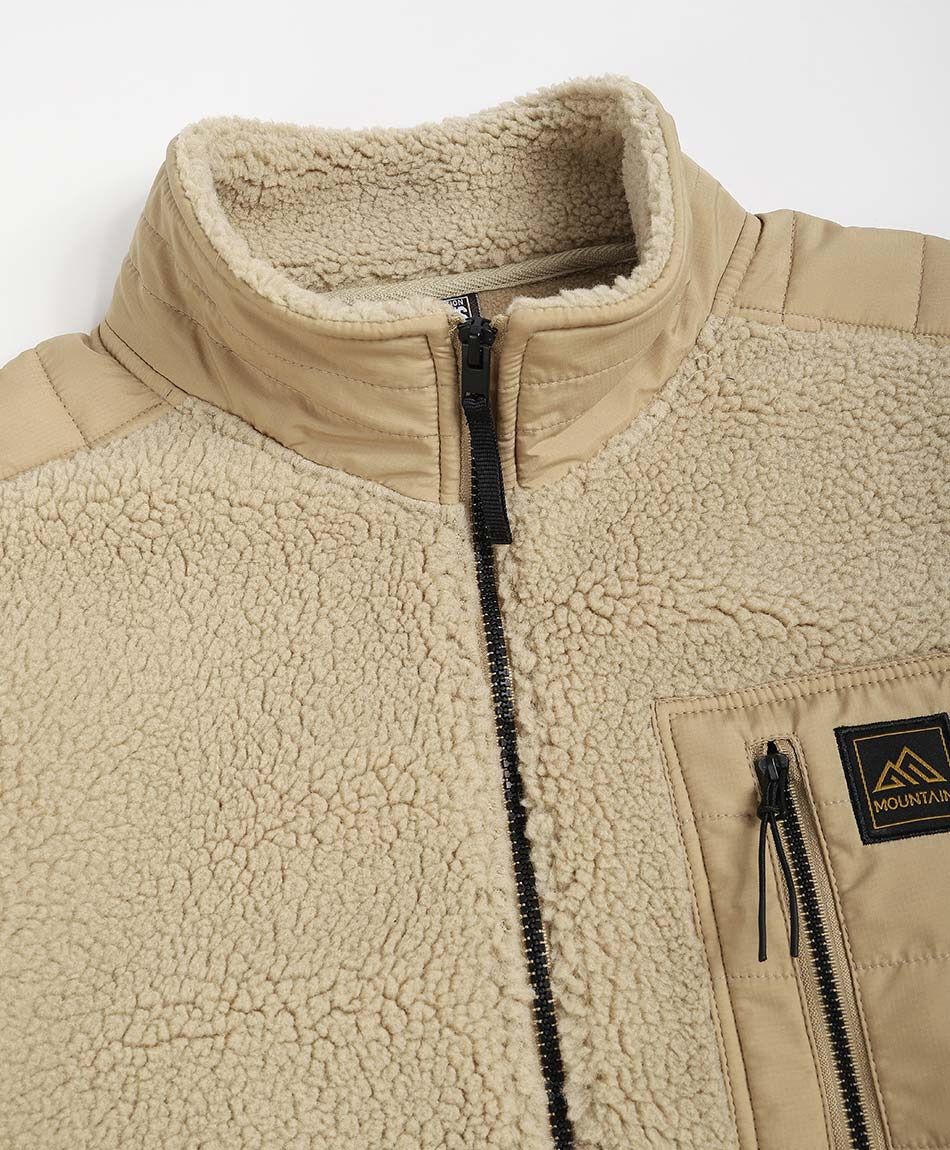 Chaqueta hombre sherpas beige