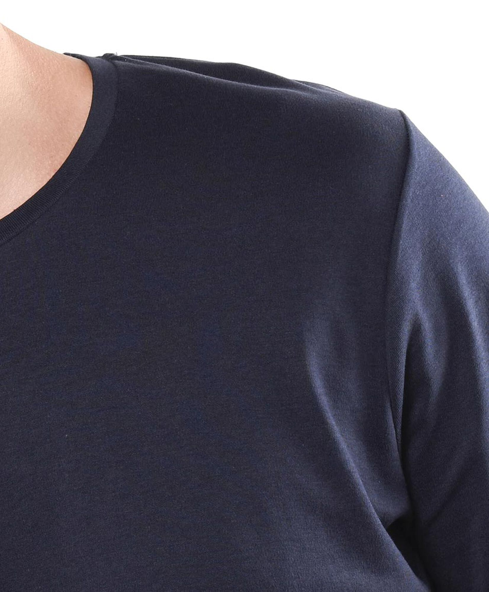 Polera hombre manga larga lisa Polera hombre manga larga lisa