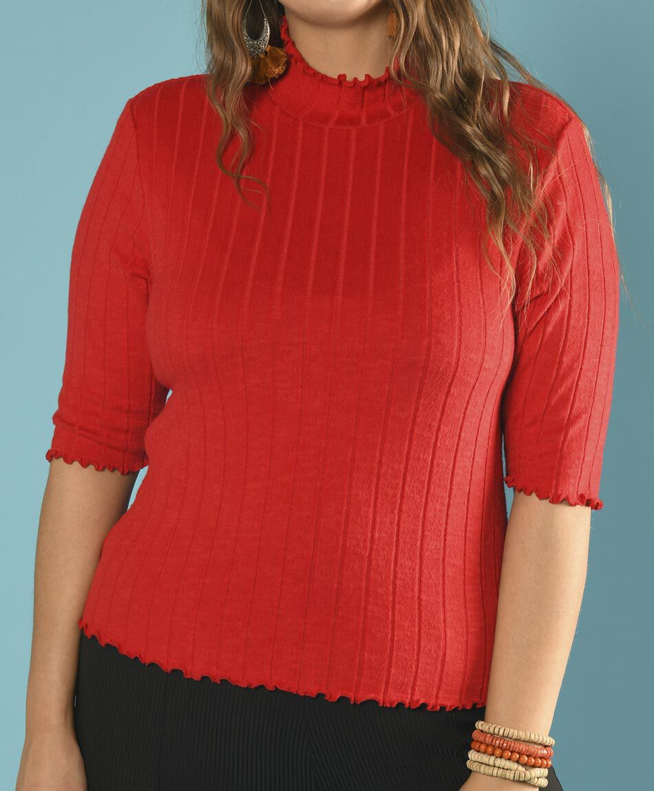 Polera lanosa canale