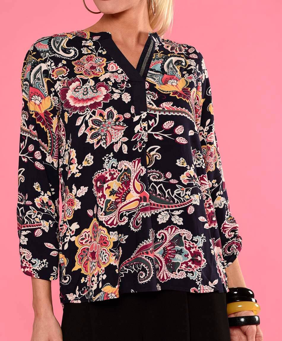 Blusa estampada