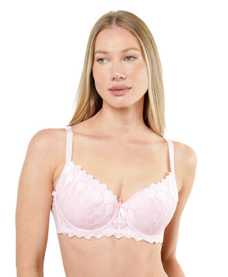 Sostén mujer encajes costado seamless