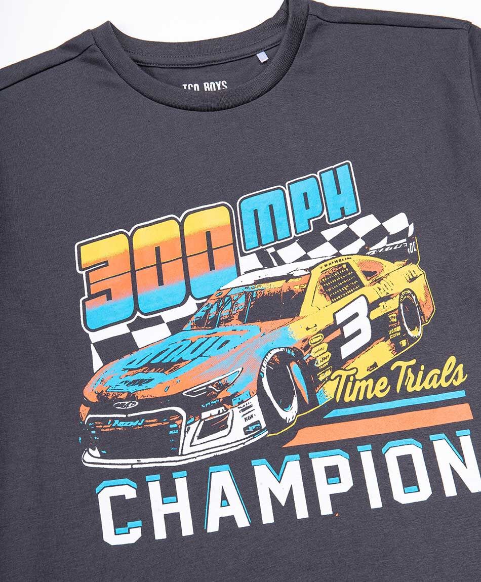 Polera ni&ntilde;o auto de carrera