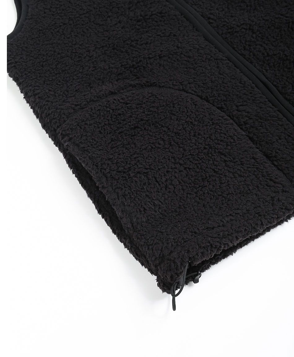 Poler&oacute;n ni&ntilde;o vest chiporro negro