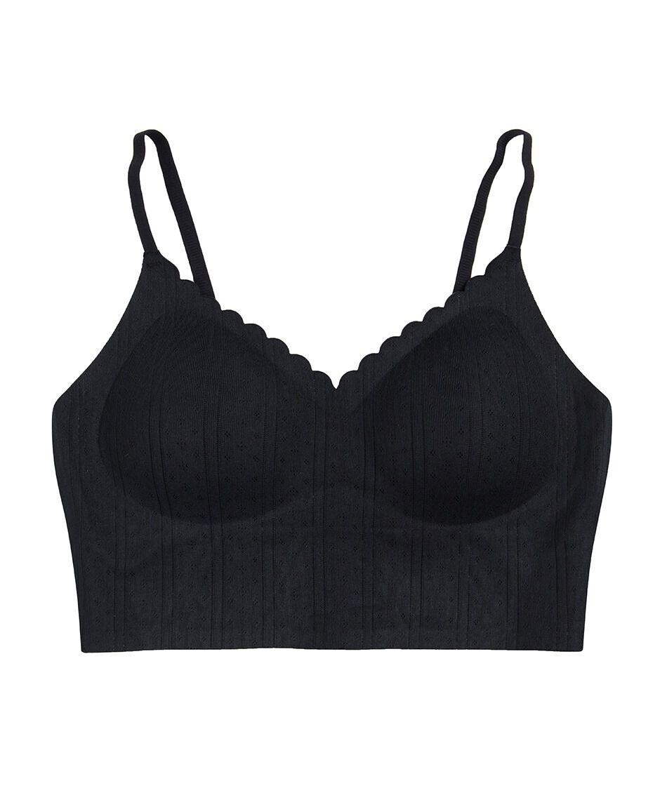 Bralette mujer seamless jacquard