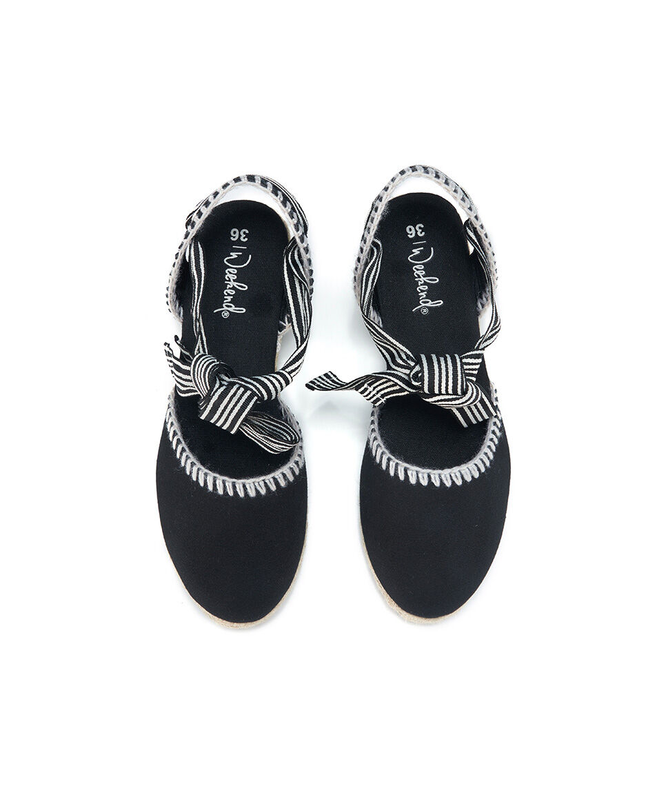 Zapato mujer alpargata rafia
