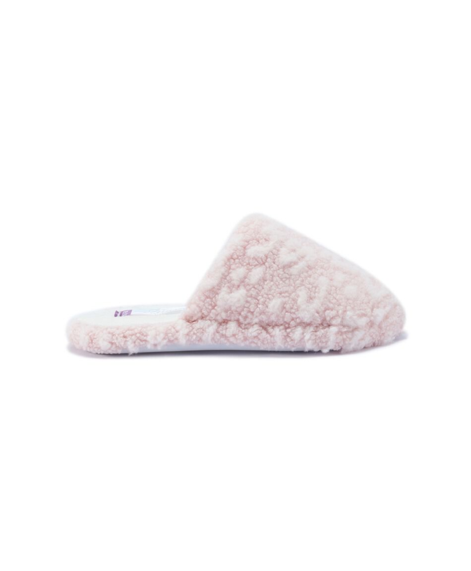Pantufla mujer chiporro rosa