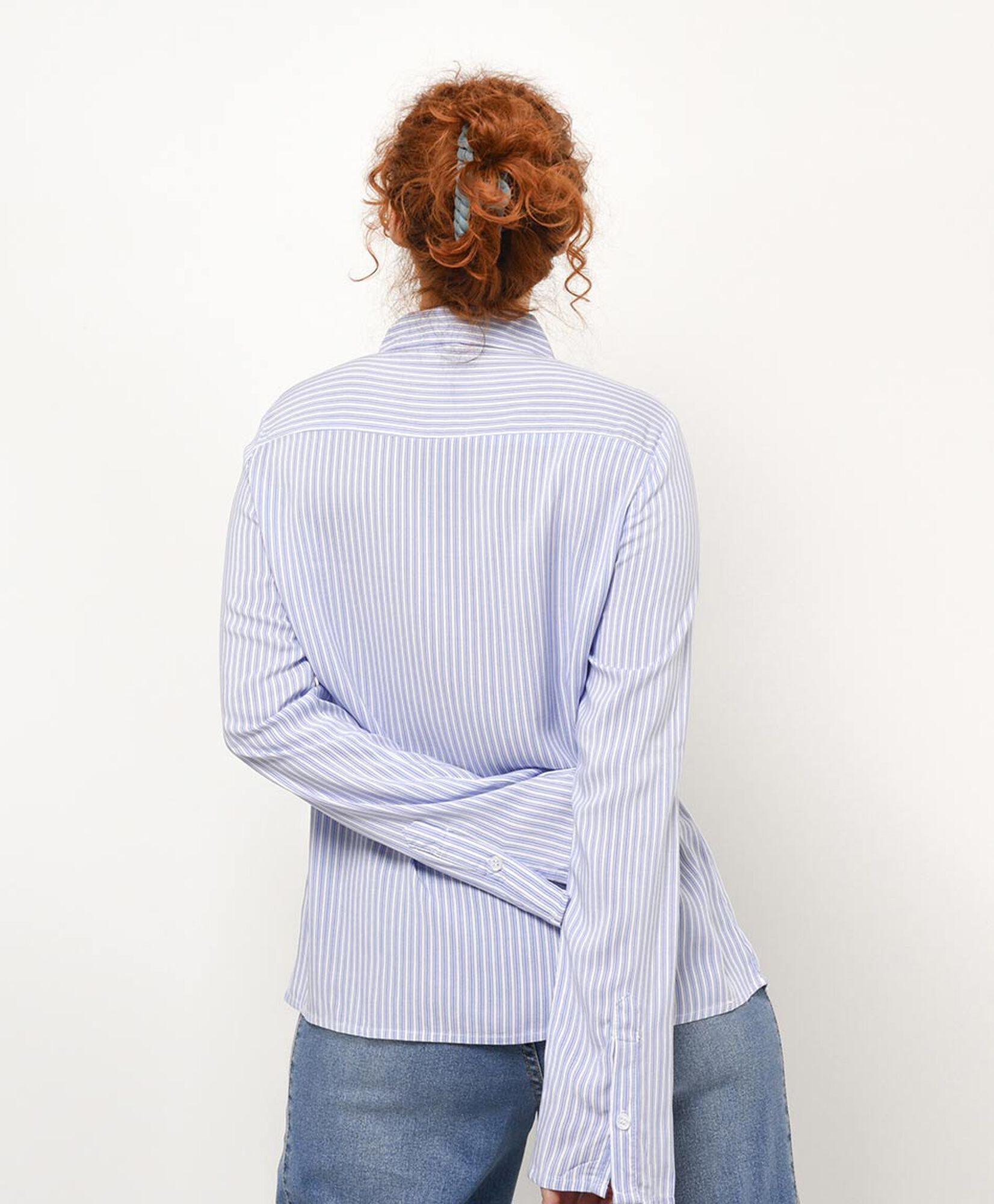 Blusa mujer rayas manga ancha Blusa mujer rayas manga ancha