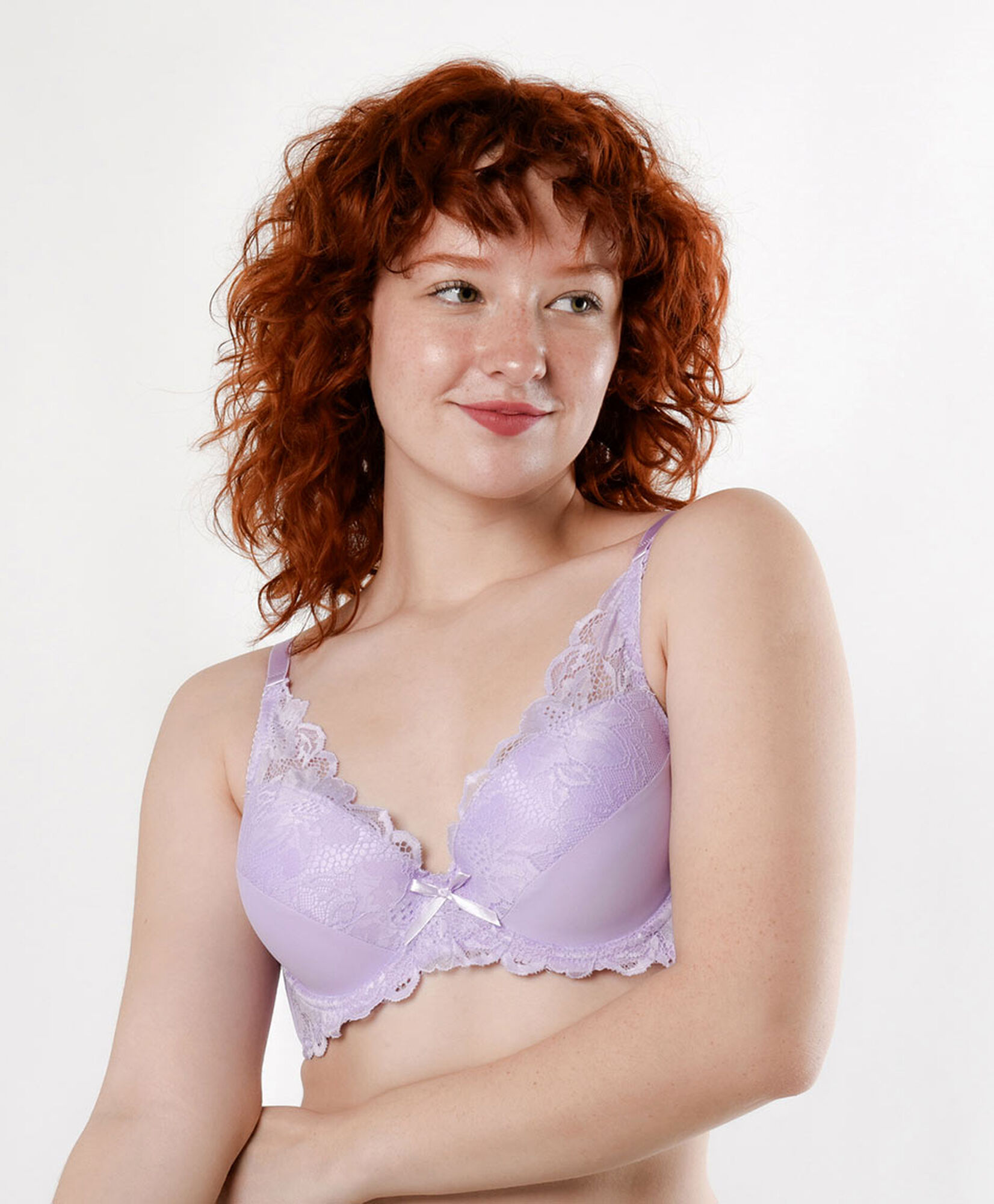 Sostén mujer encaje frontal push up Sostén mujer encaje frontal push up