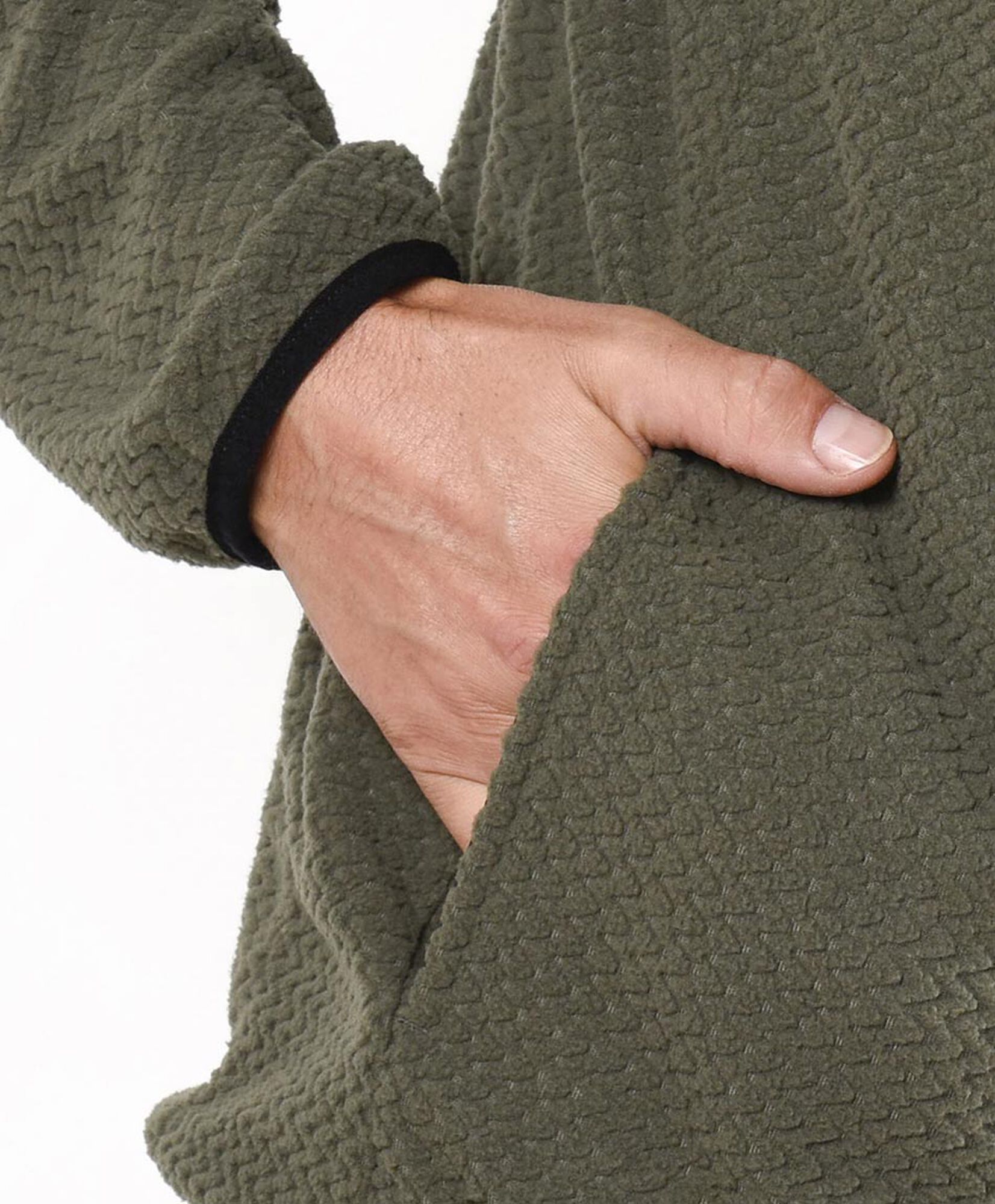 Polerón hombre outdoor textura Polerón hombre outdoor textura